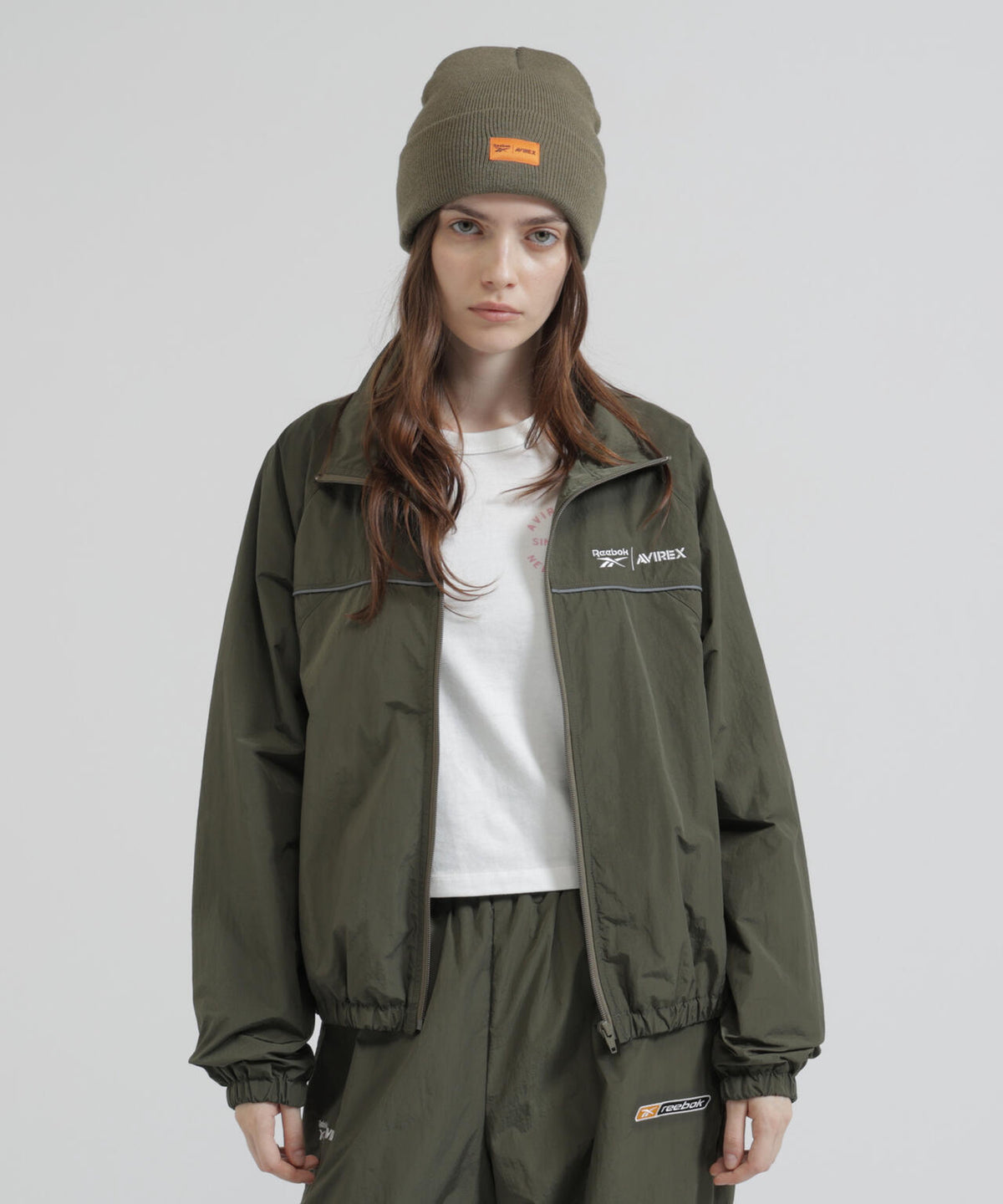 《AVIREX × Reebok》TRAINING JACKET ”MODERN SAGE COLLECTION”