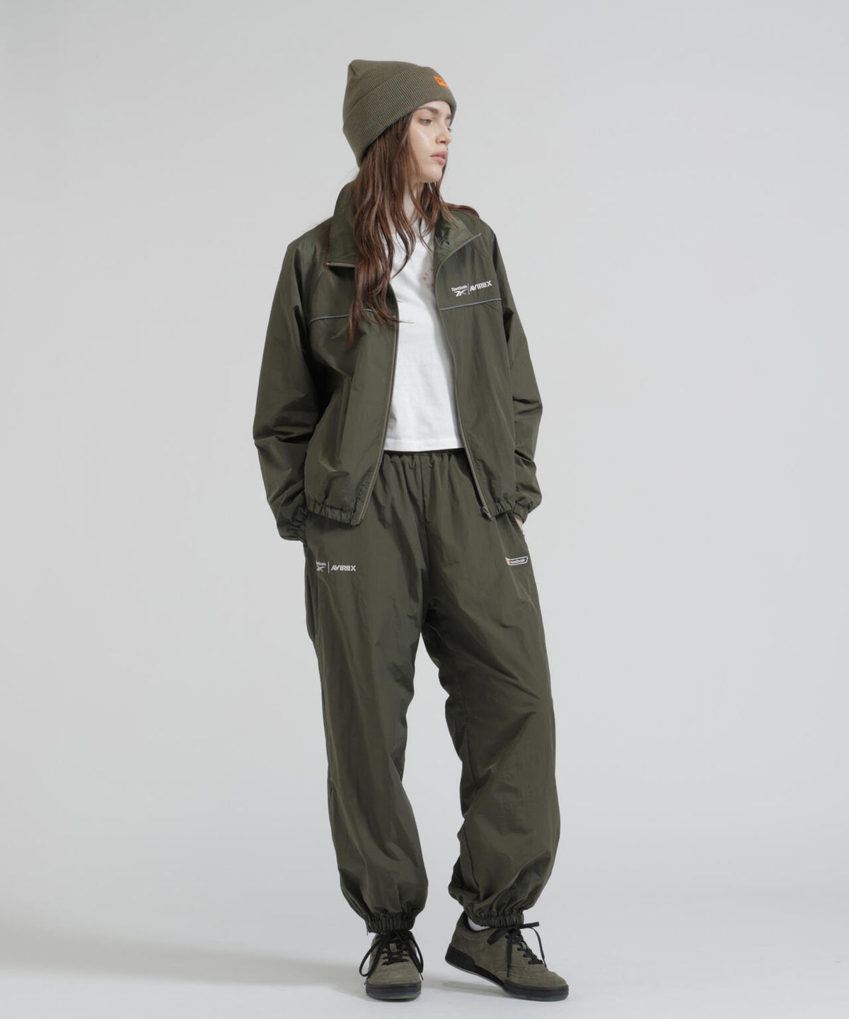 《AVIREX × Reebok》TRAINING JACKET ”MODERN SAGE COLLECTION”