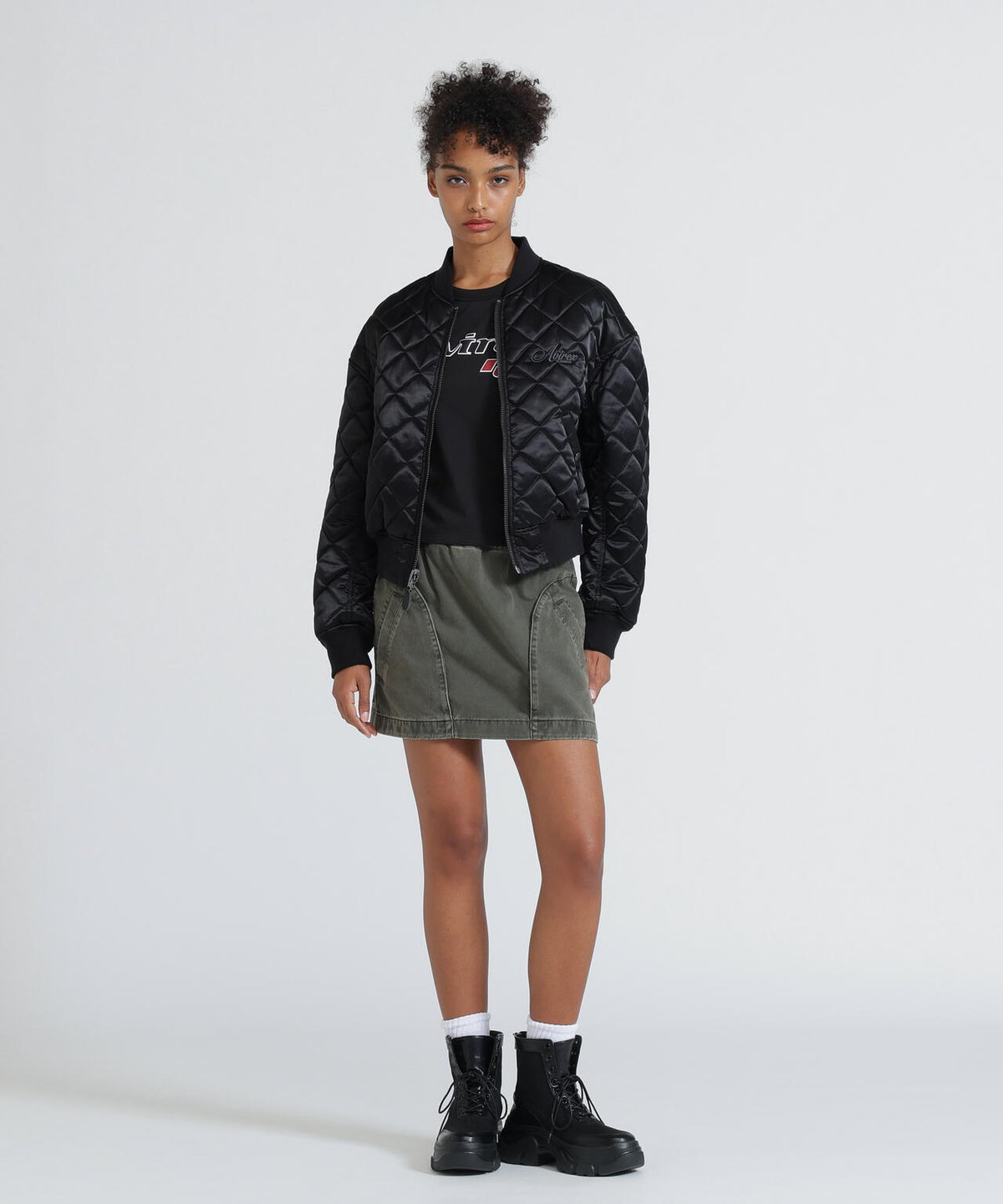 REVERSIBLE QUILTED VARSITY JACKET