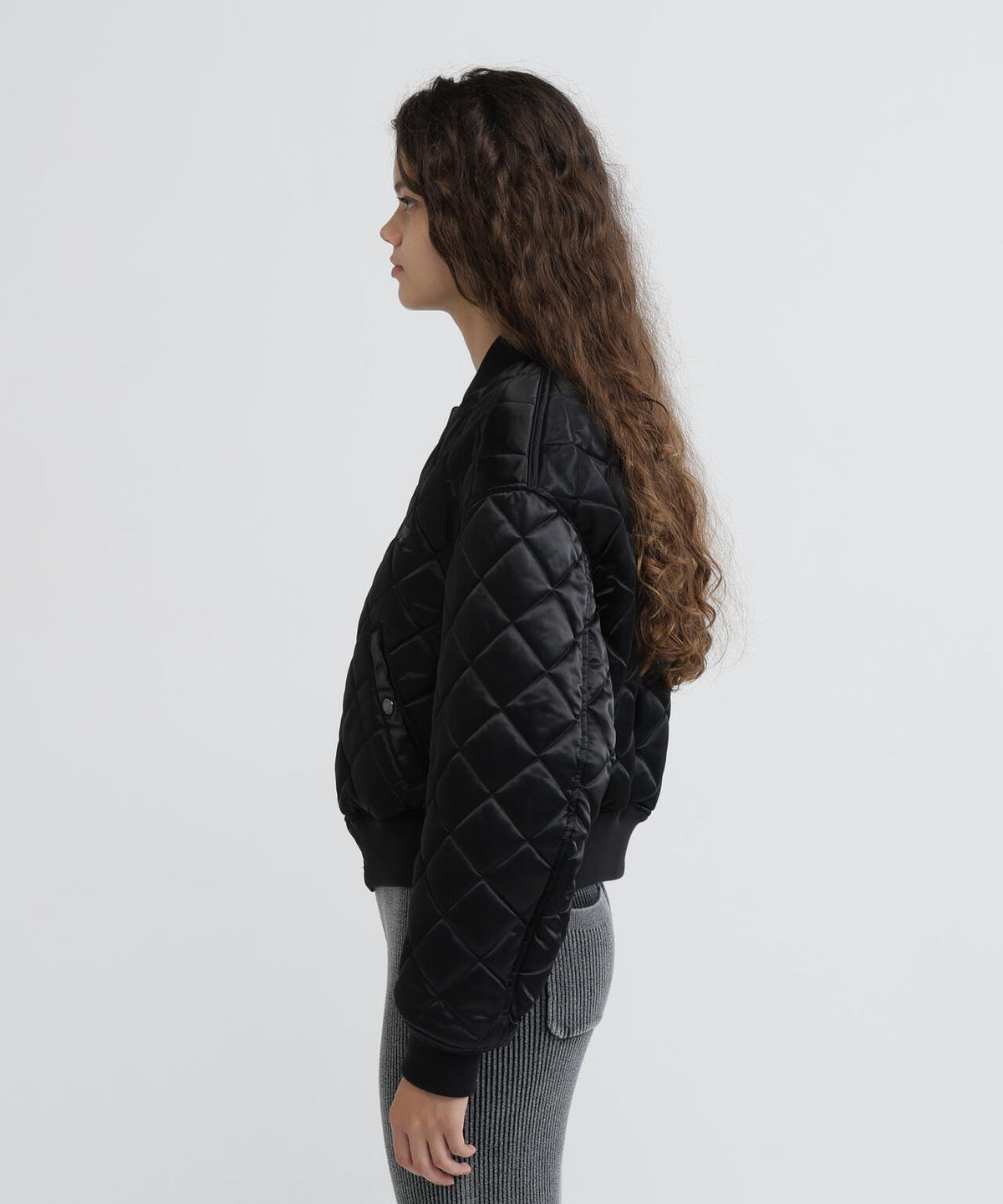 REVERSIBLE QUILTED VARSITY JACKET