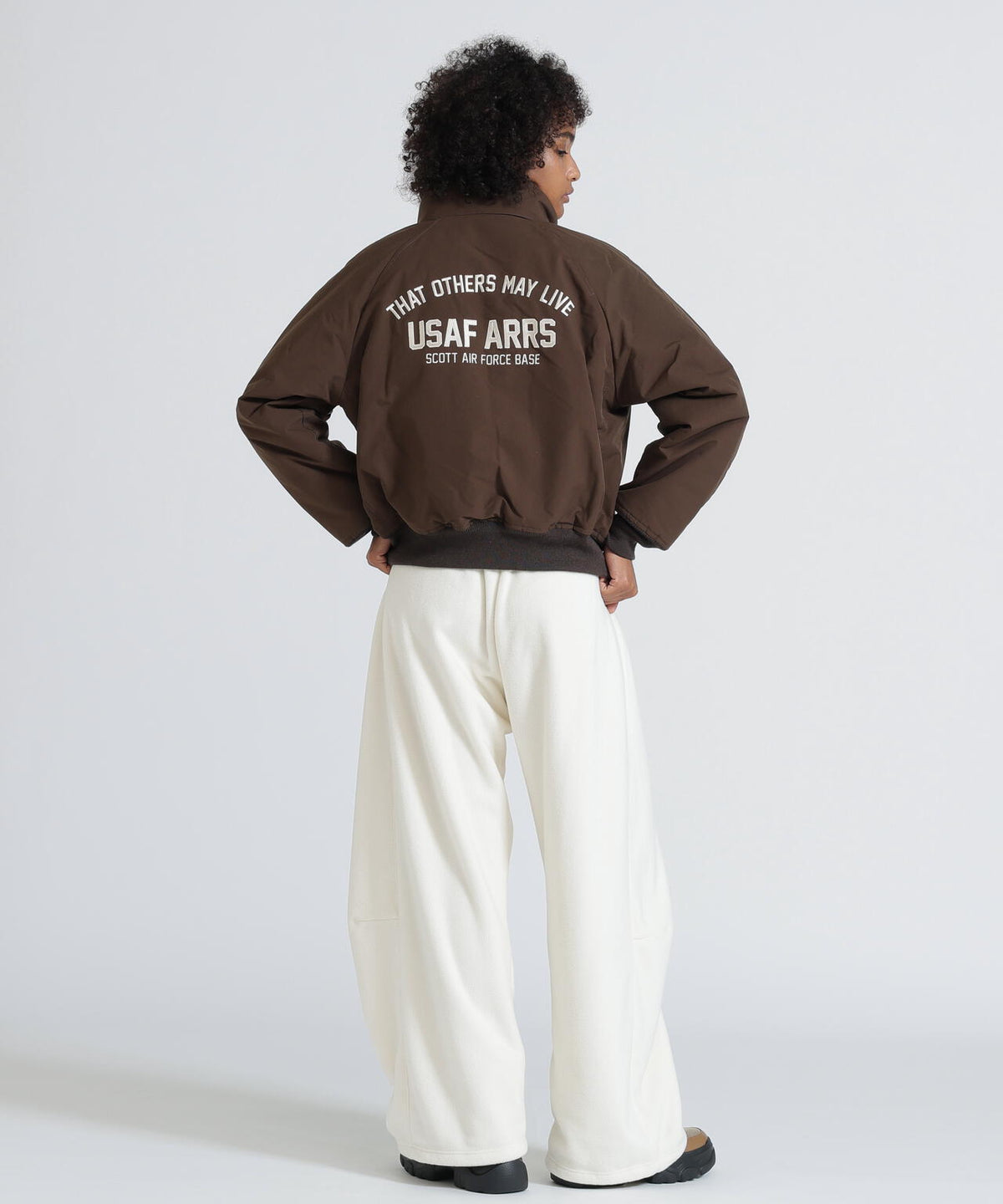 《WOMAN/直営店限定》URBAN TUNED STAND COLLAR MA-1