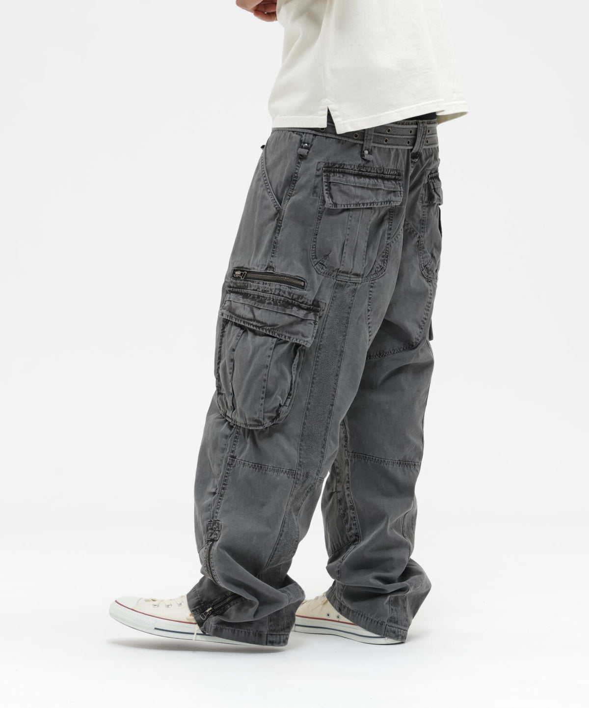PIGMENT TAPING CARGO PANTS