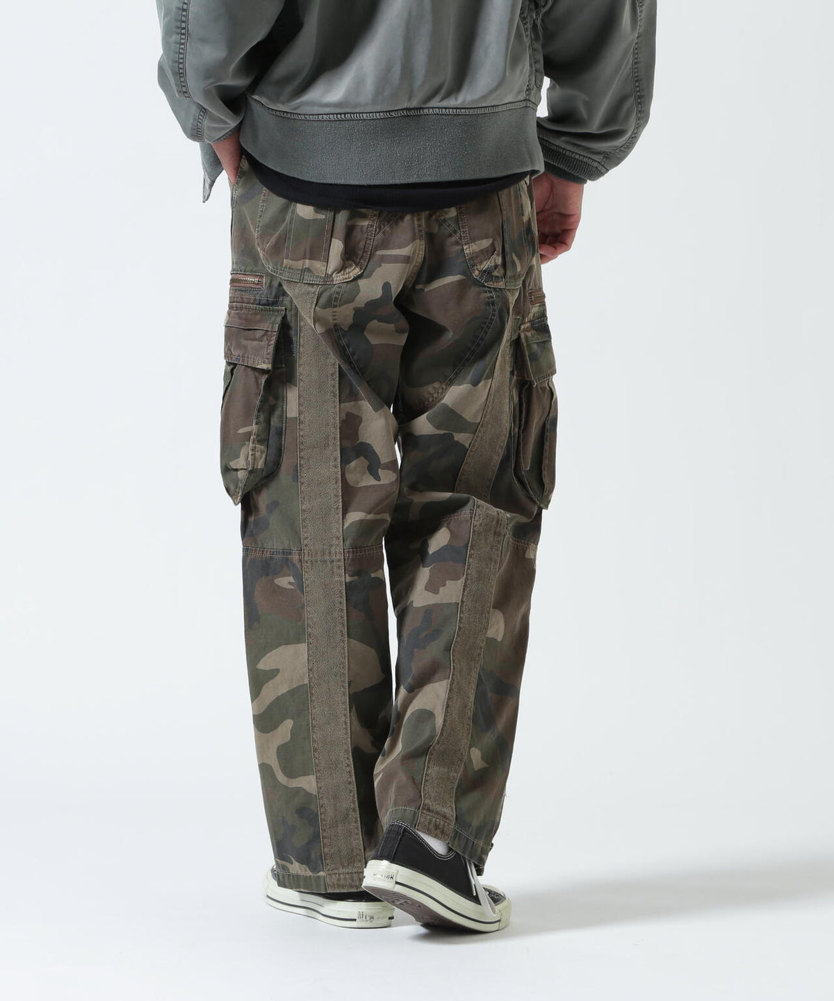 PIGMENT TAPING CARGO PANTS