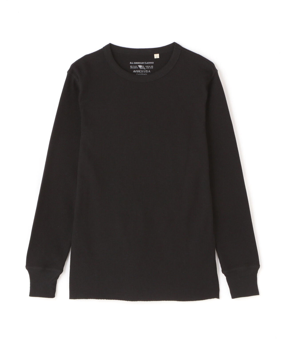 《DAILY/デイリー》L/S THERMAL CREW NECK T-SHIRT
