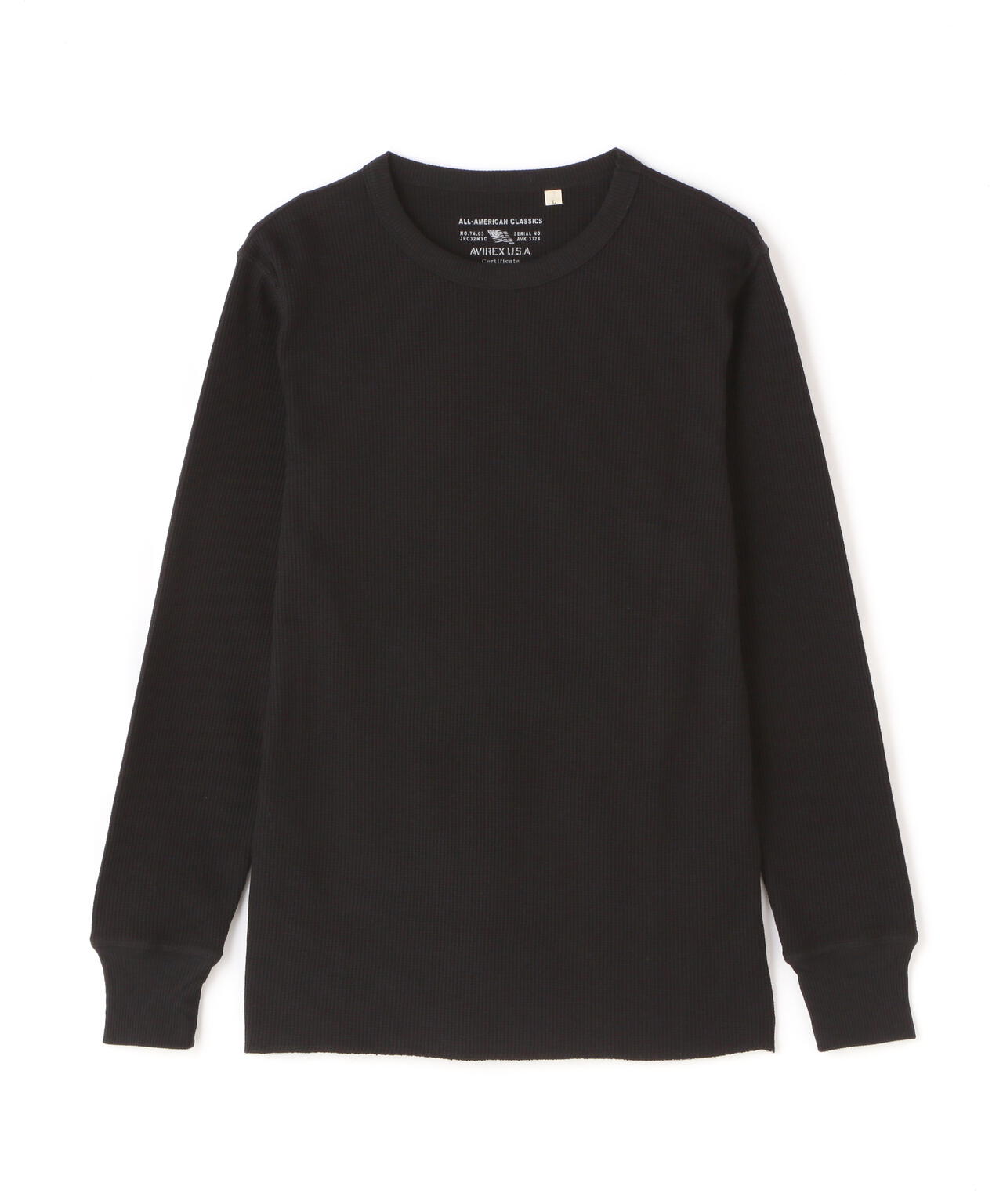 《DAILY/デイリー》L/S THERMAL CREW NECK T-SHIRT