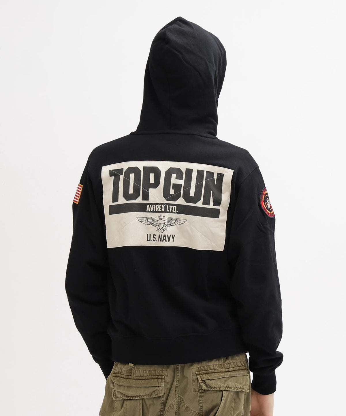 LONG SLEEVE ZIP PARKA DUST DEVILS