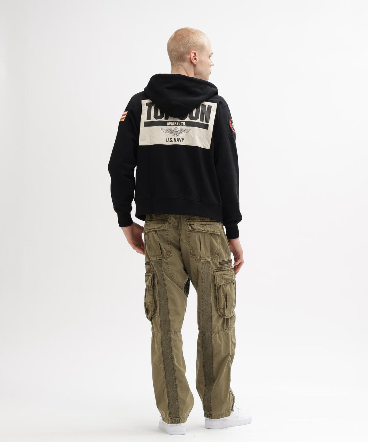 LONG SLEEVE ZIP PARKA DUST DEVILS