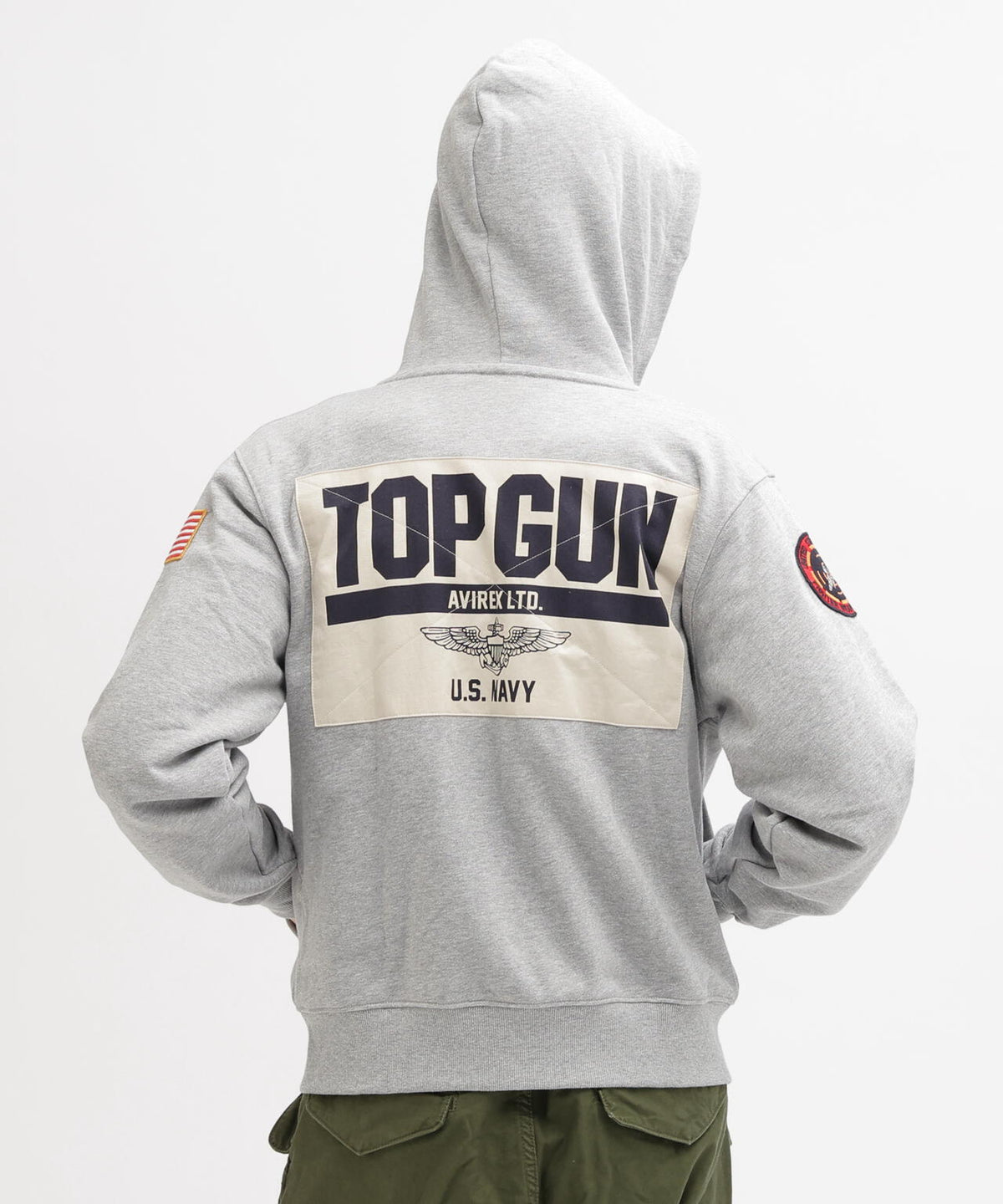 LONG SLEEVE ZIP PARKA DUST DEVILS