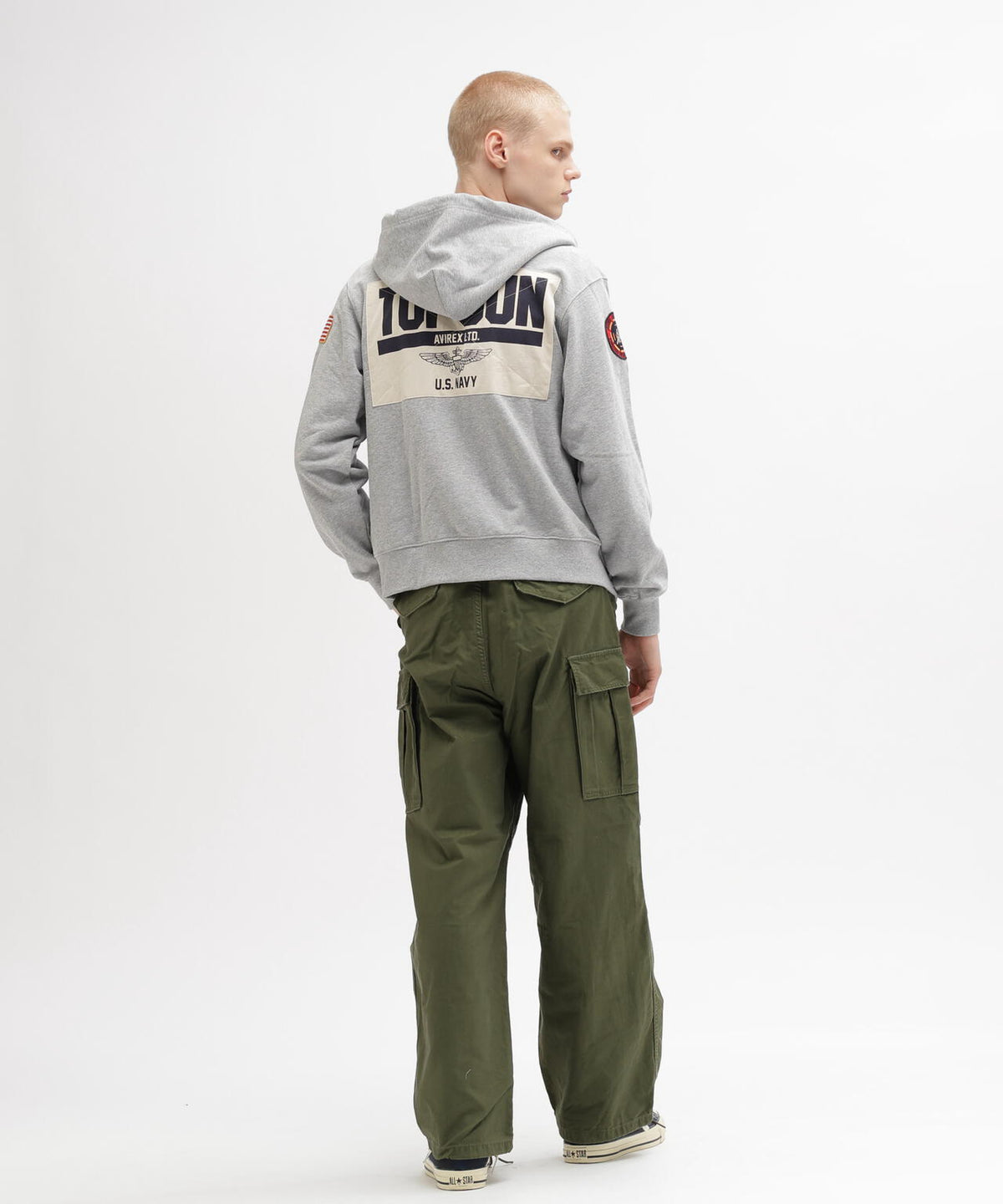 LONG SLEEVE ZIP PARKA DUST DEVILS