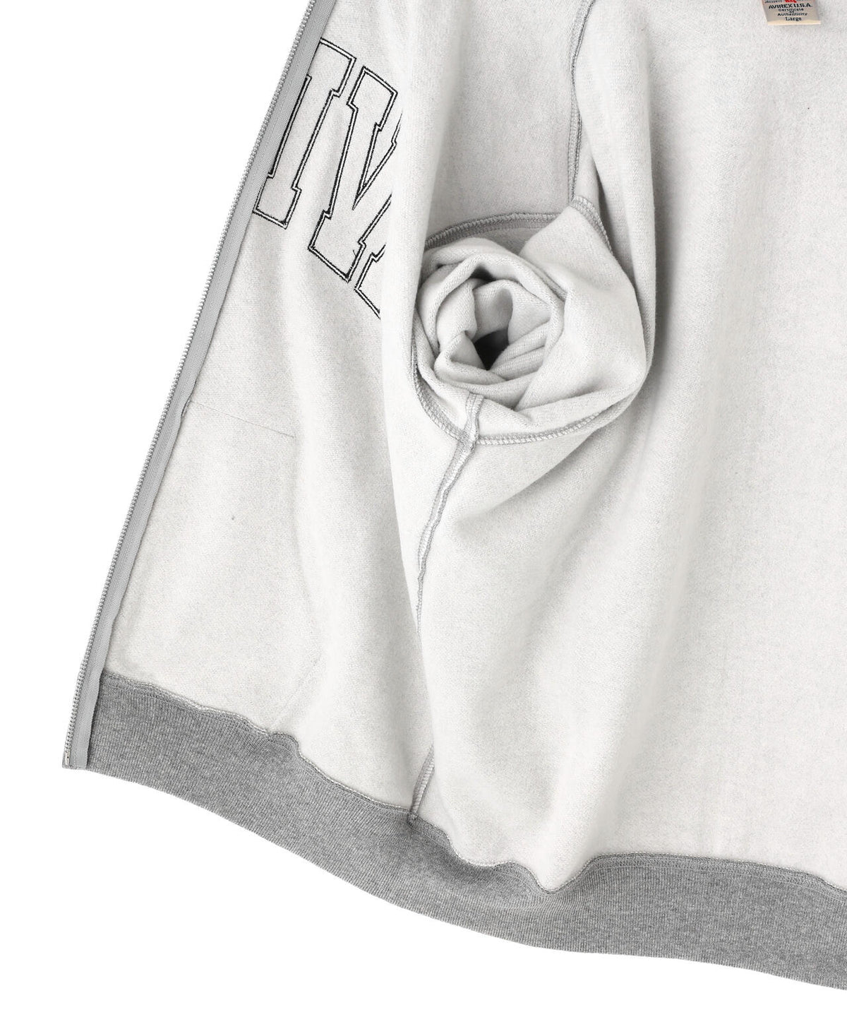 《DAILY/デイリー》LOGO ZIP UP HOODIE