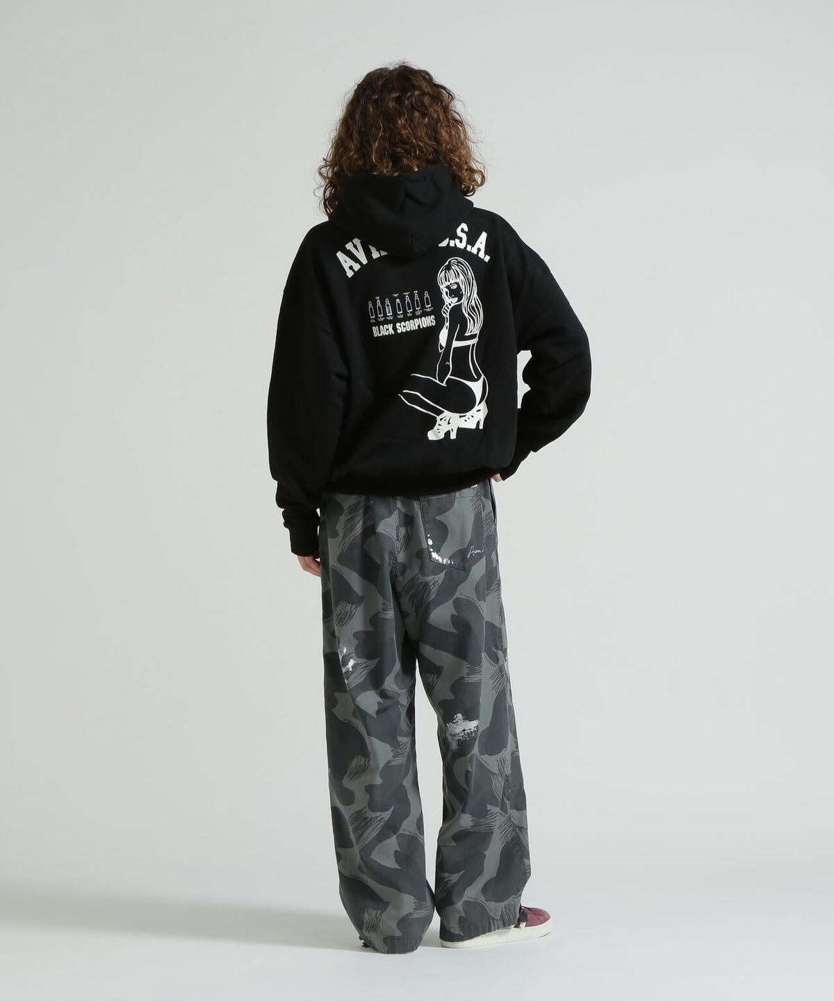 《WEB&DEPOT限定》BLACK SCORPION PULL OVER PARKA