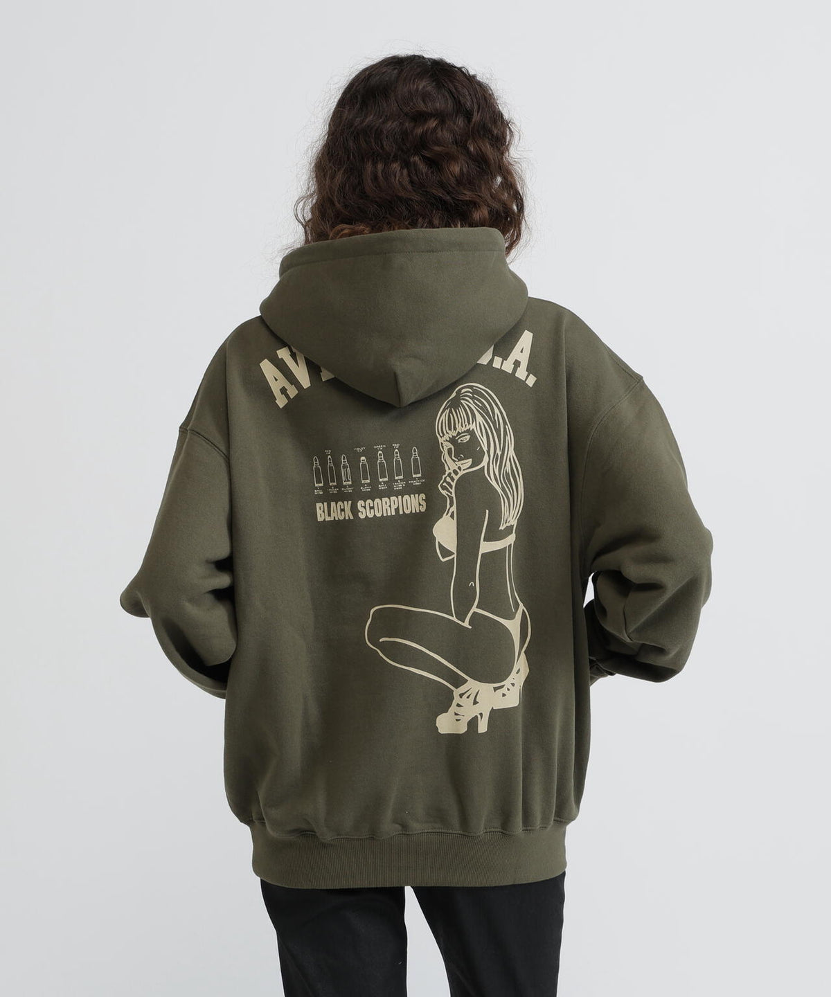 《WEB&DEPOT限定》BLACK SCORPION PULL OVER PARKA