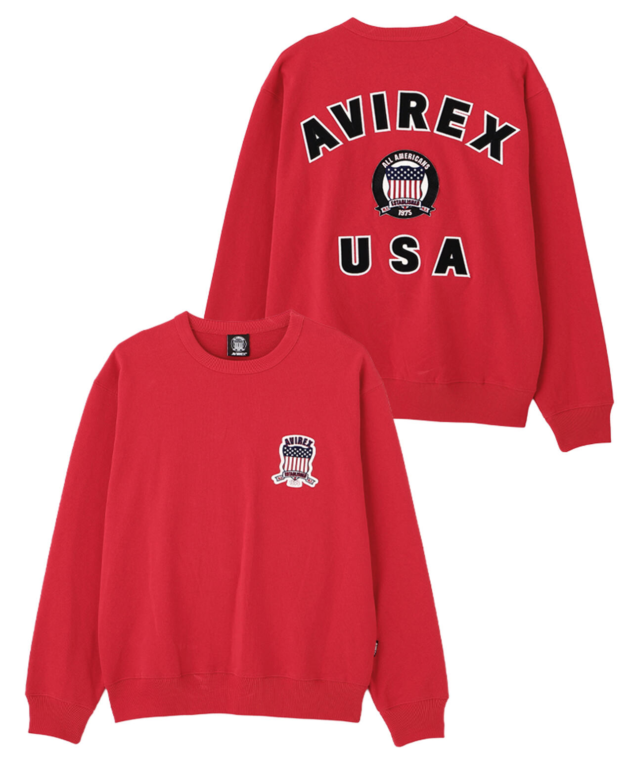 SIGNATURE VARSITY LOGO CREWNECK SWEAT