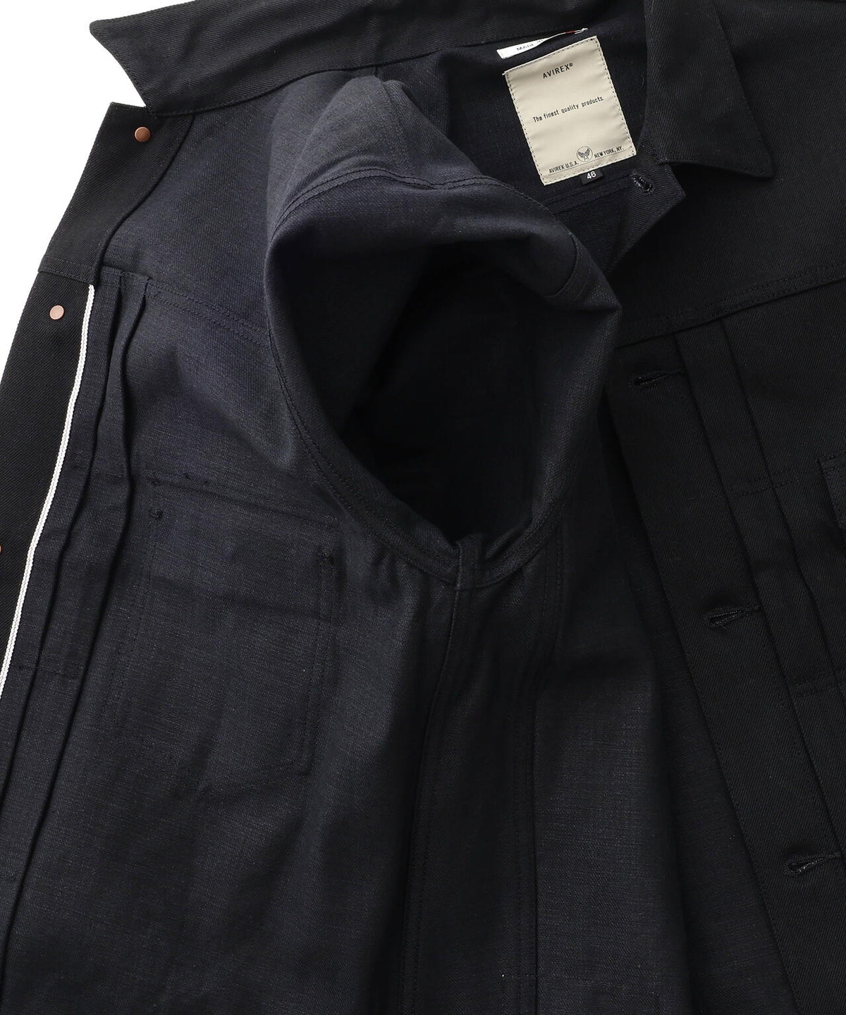 HERITAGE DENIM JACKET Type-2 ”BLACK”