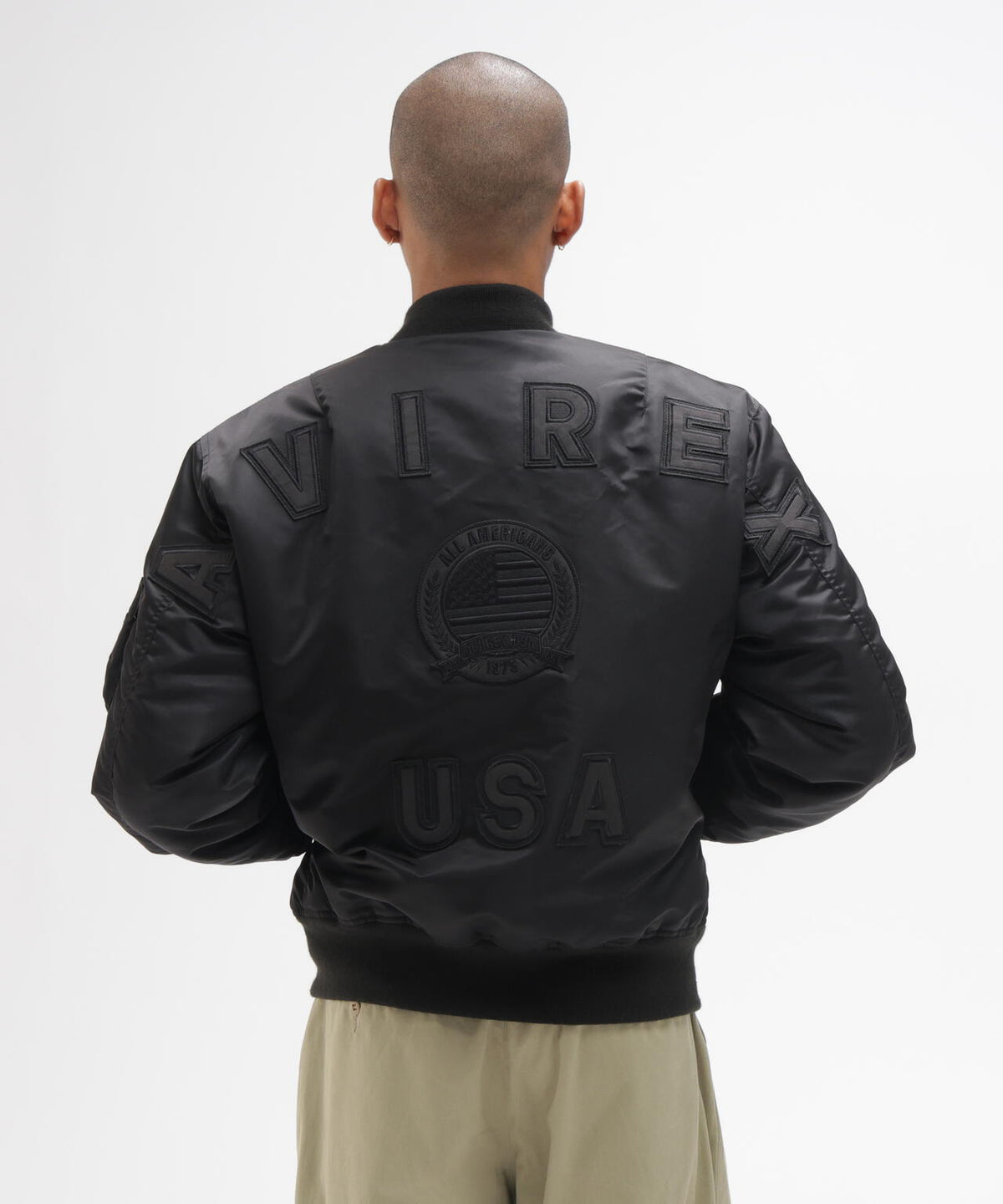 MA-1 BIG LOGO ”FLAG”
