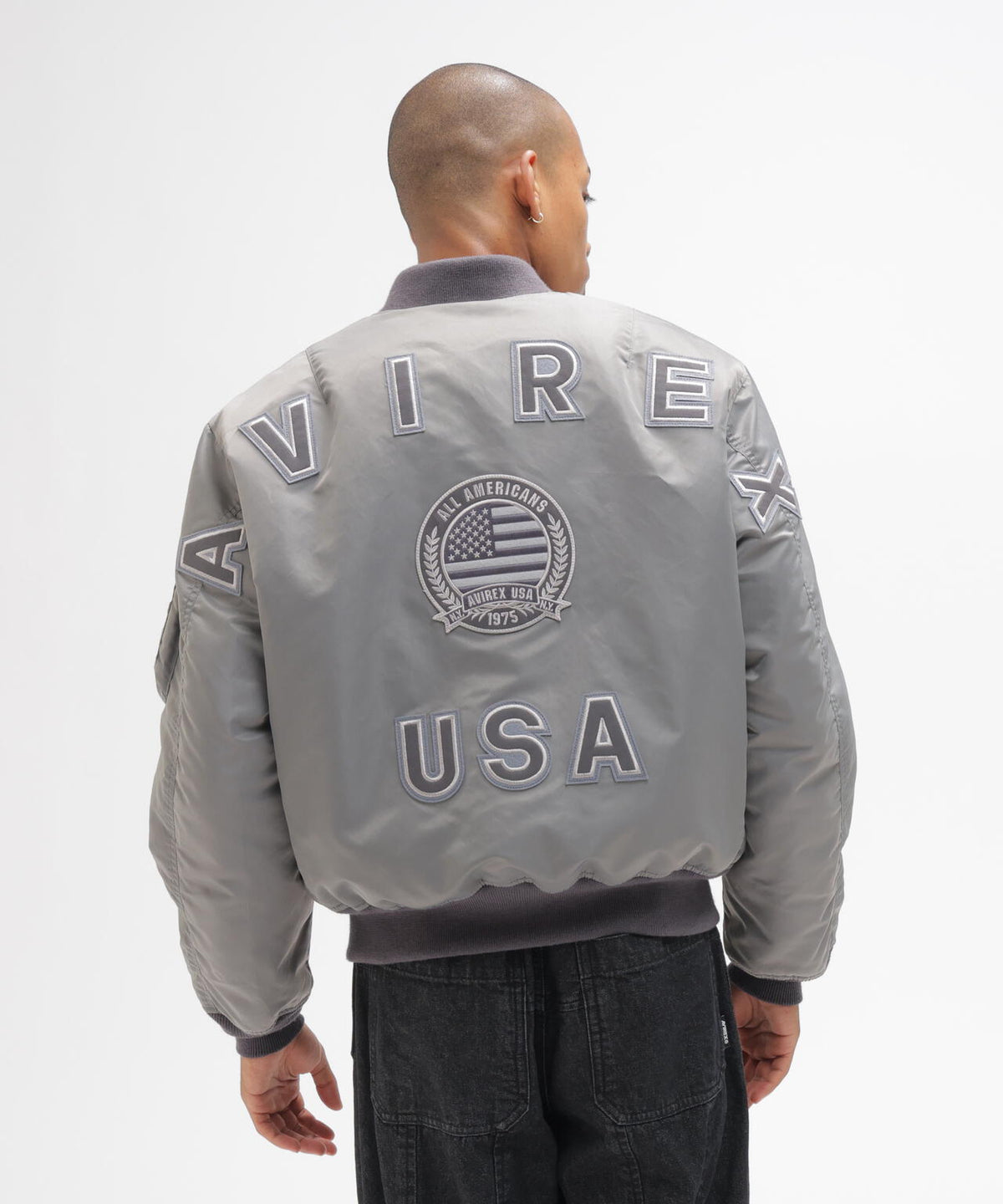 MA-1 BIG LOGO ”FLAG”