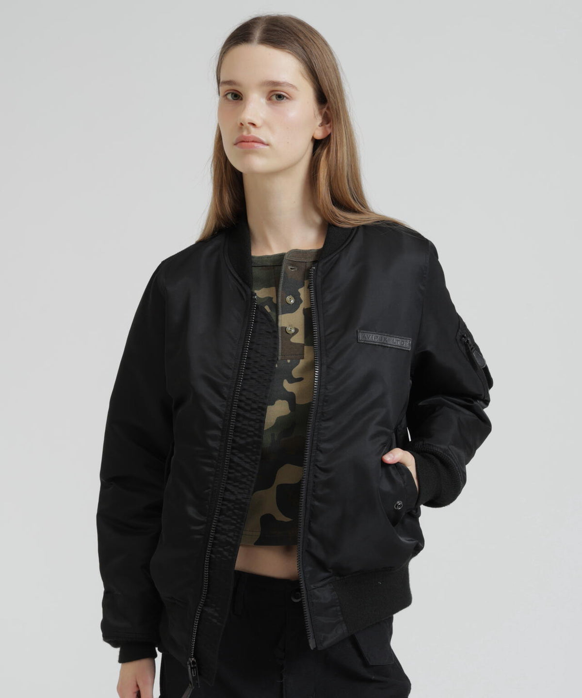 《WOMAN/直営店限定》MA-1 BIG LOGO FLAG
