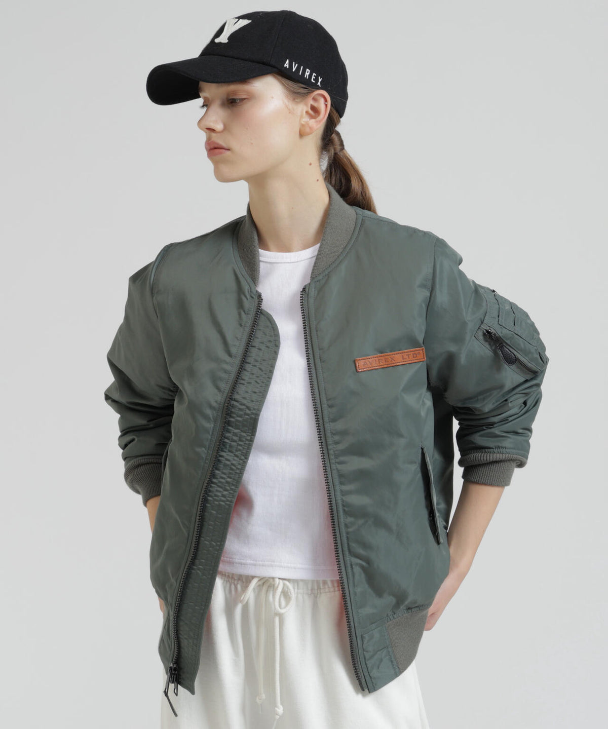 《WOMAN/直営店限定》MA-1 BIG LOGO FLAG