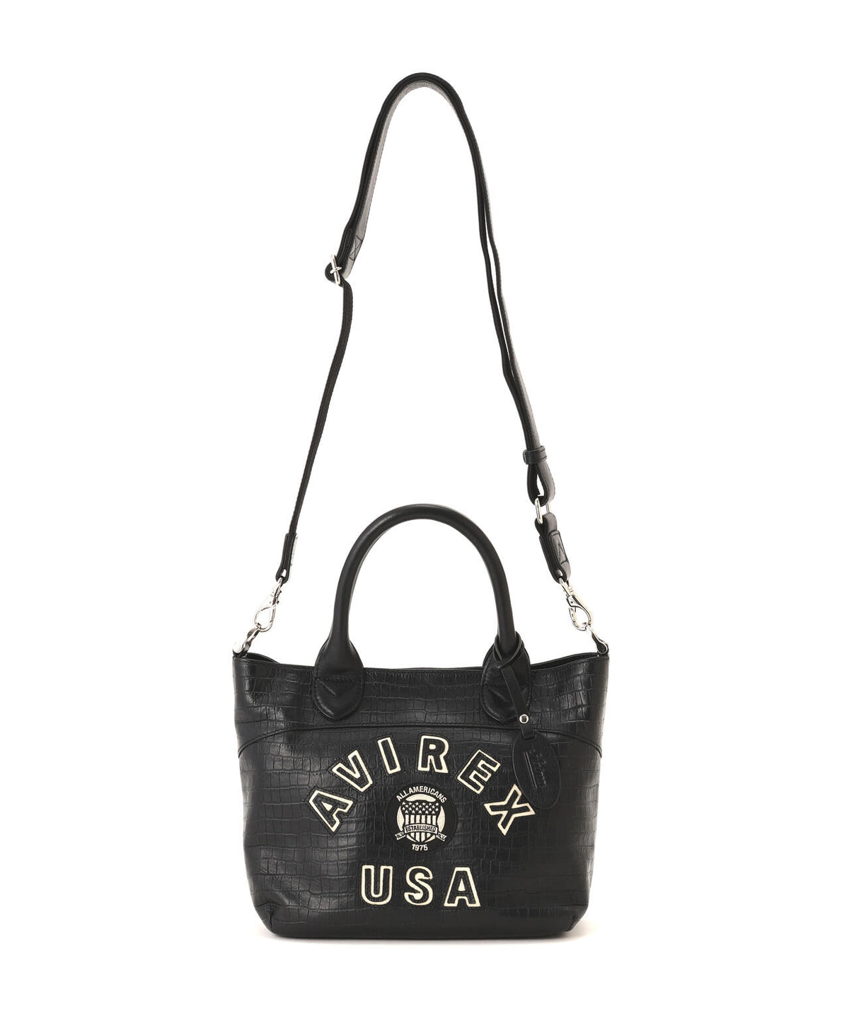 《直営店限定》LX VARSITY LEATHER MINI TOTE BAG