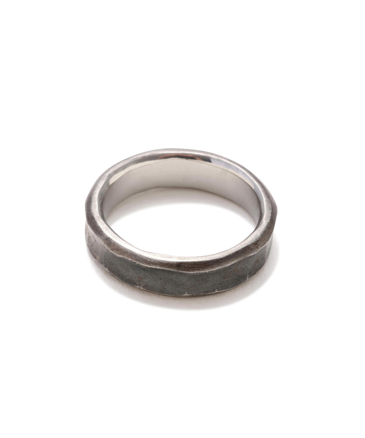 《AVIREX × STUDEBAKER METALS》TRENCH RING 5LINE ”STAINLESS PATINA”