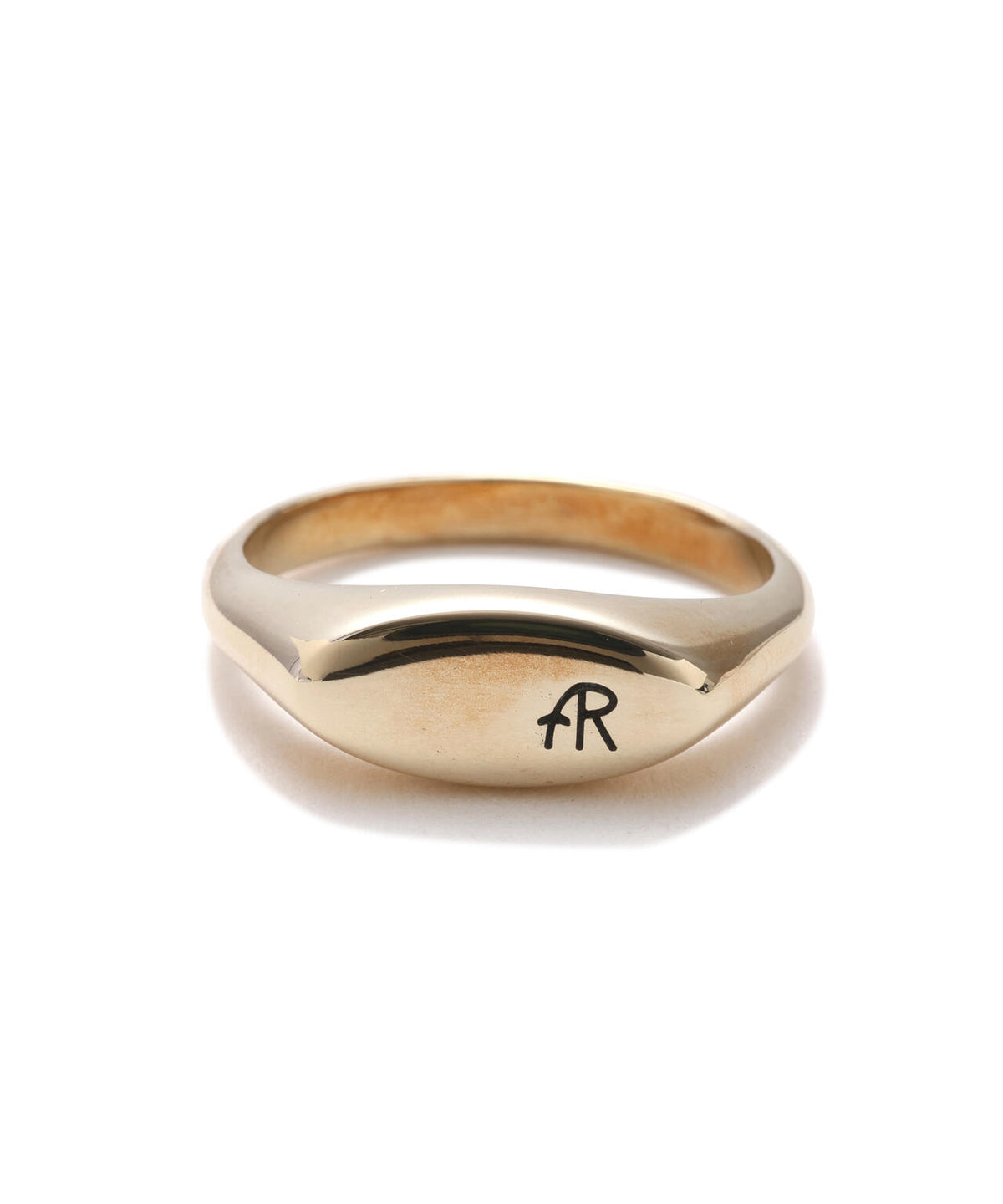 《AVIREX × STUDEBAKER METALS》FELIX SIGNET RING AR ”BRASS POLISH”