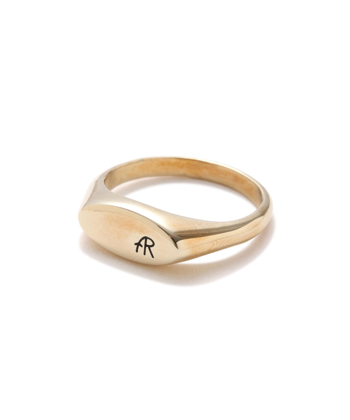 《AVIREX × STUDEBAKER METALS》FELIX SIGNET RING AR ”BRASS POLISH”