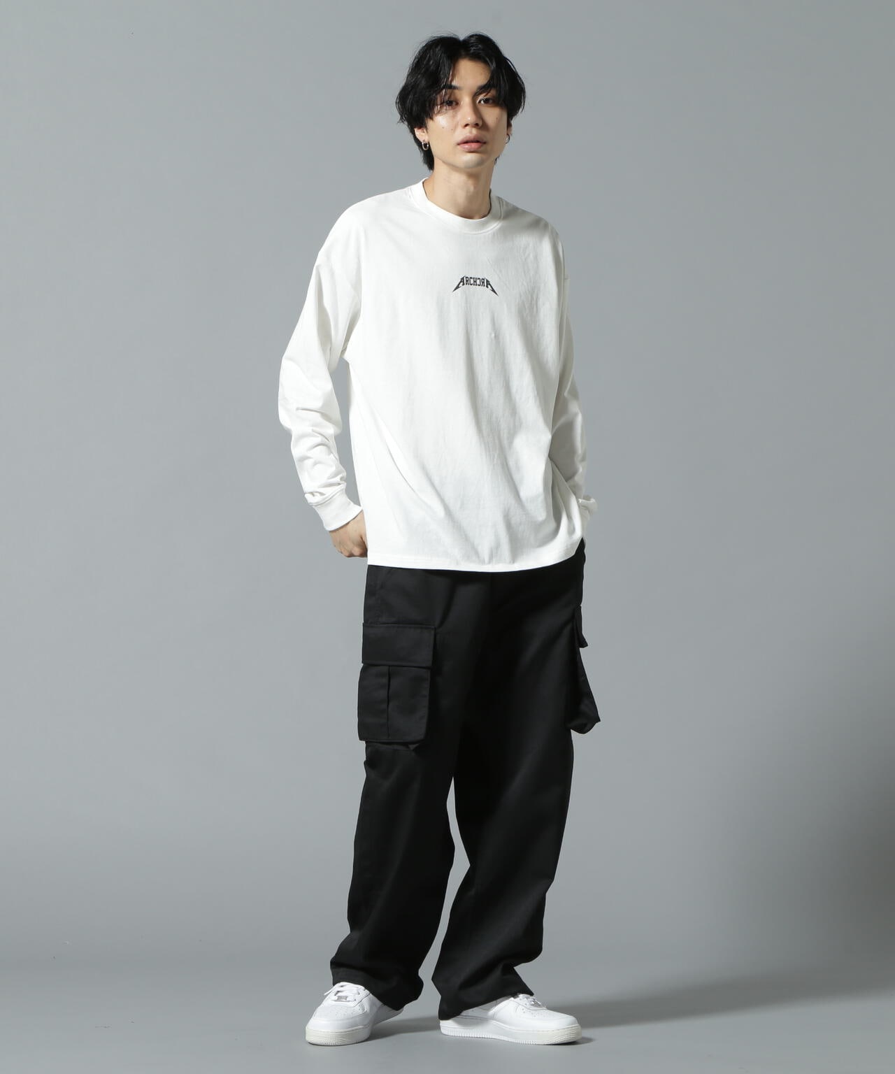 【WEB&DEPOT限定】DankeSchon/ダンケシェーン/METAL LST/L/SスリーブT