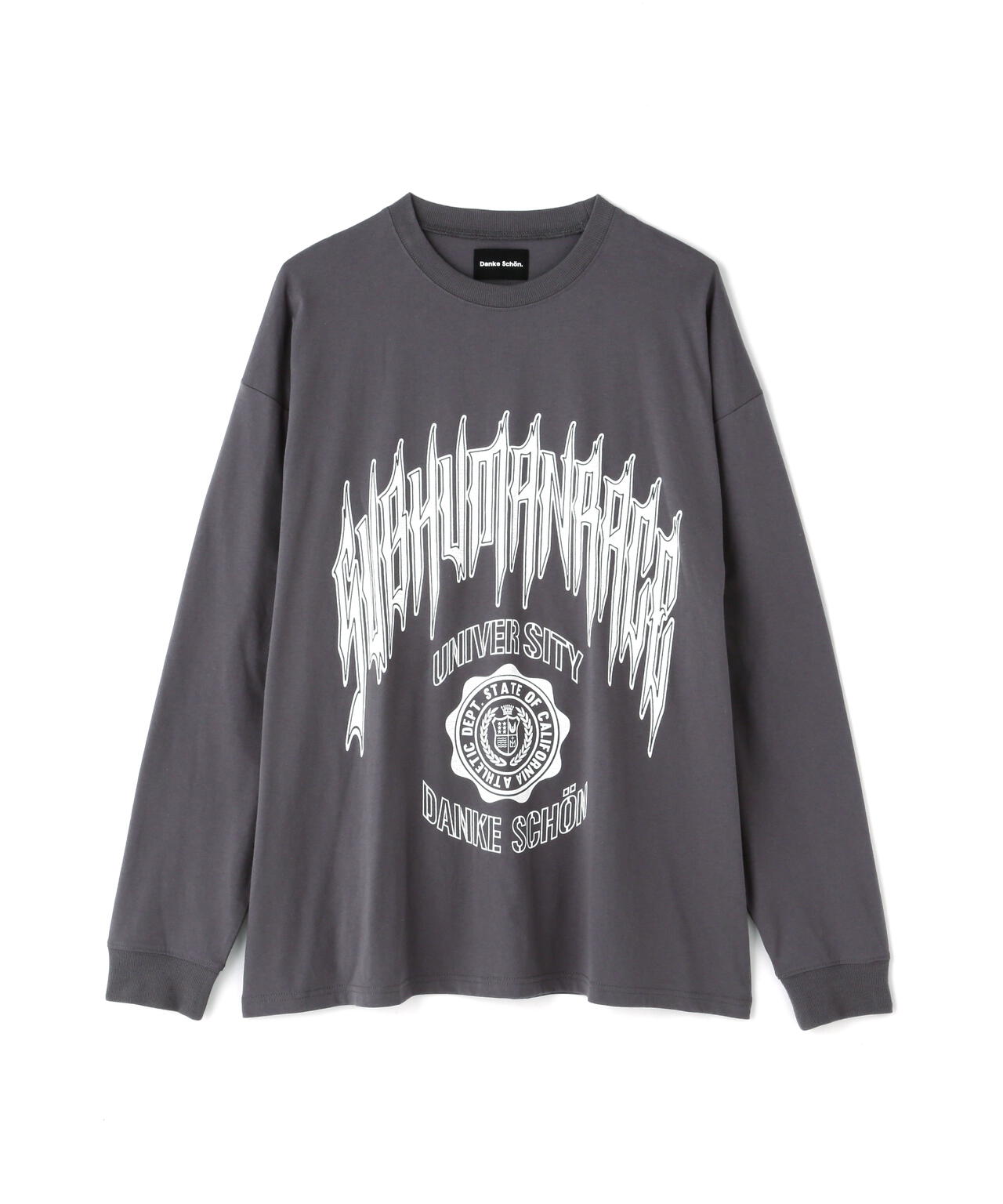 【WEB&DEPOT限定】DankeSchon/SUBHUMAN LST/ロゴロングスリーブTシャツ
