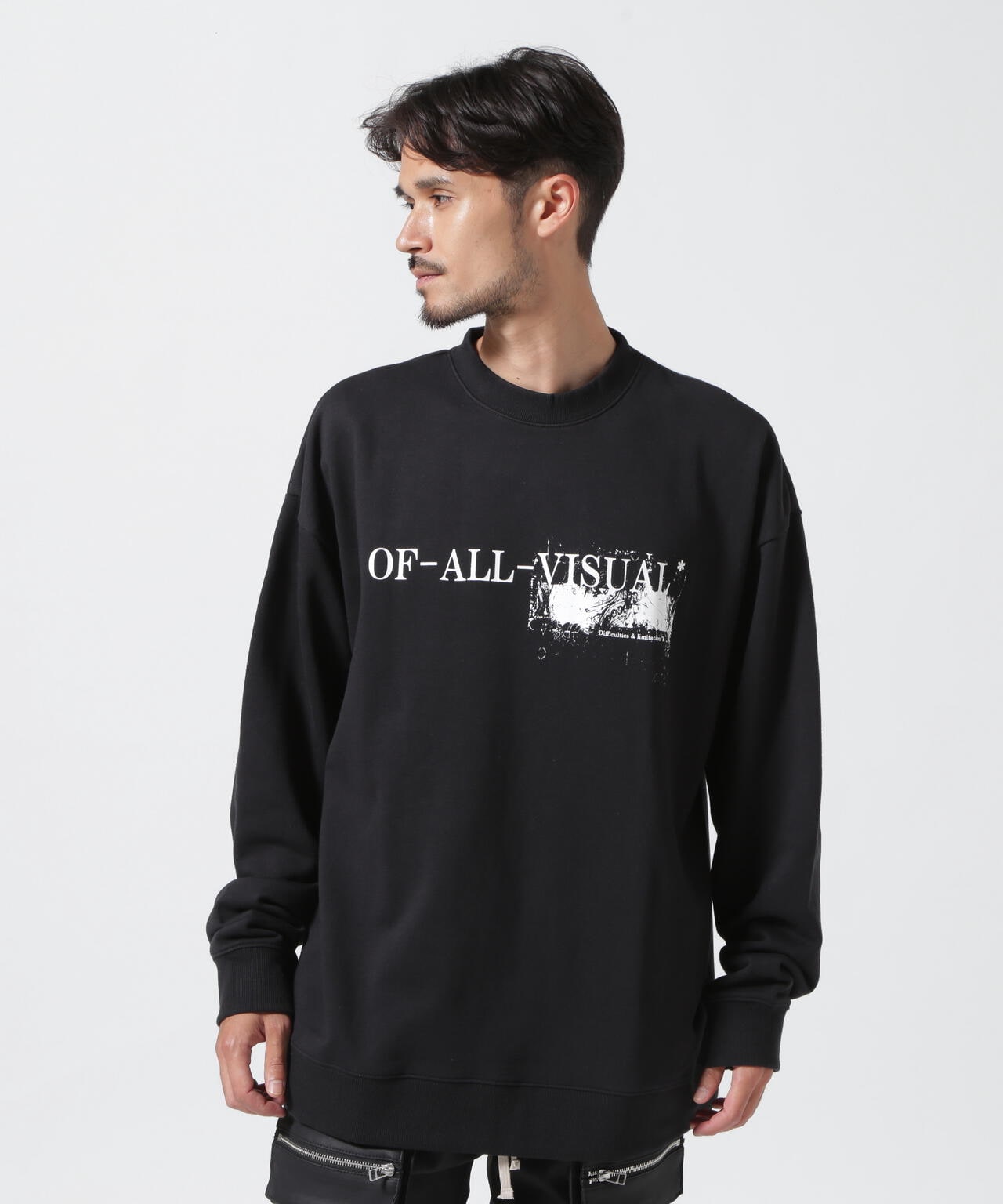 【WEB&DEPOT限定】A4A/エーフォーエー/SPLASH SWEAT CREWNECK/クルーネックスウェット