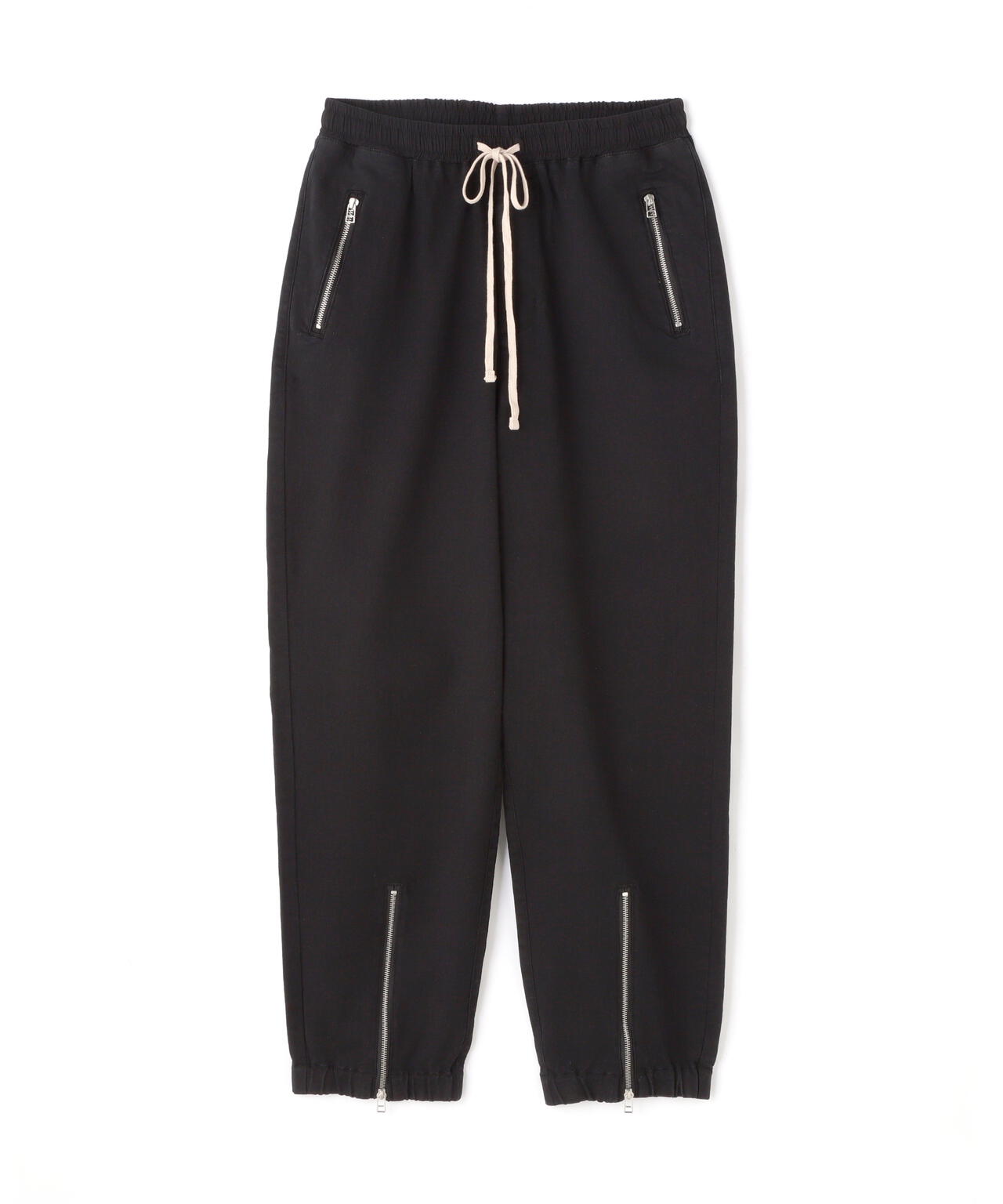 DankeSchon/ダンケシェーン/TC BLK FRONTZIP PANTS/TCブラックフロントジップパンツ
