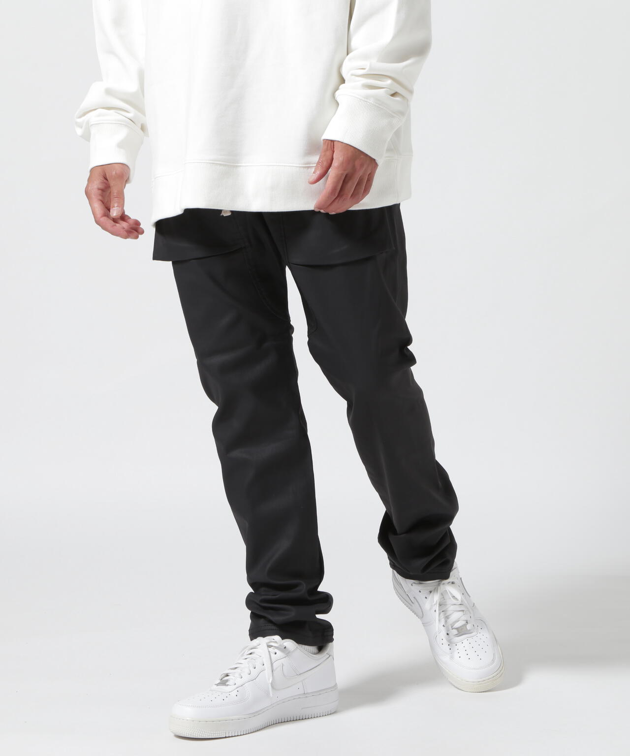 Dankeschon/ダンケシェーン/COTING SARROUEL PANTS/コーティングサルエルパンツ