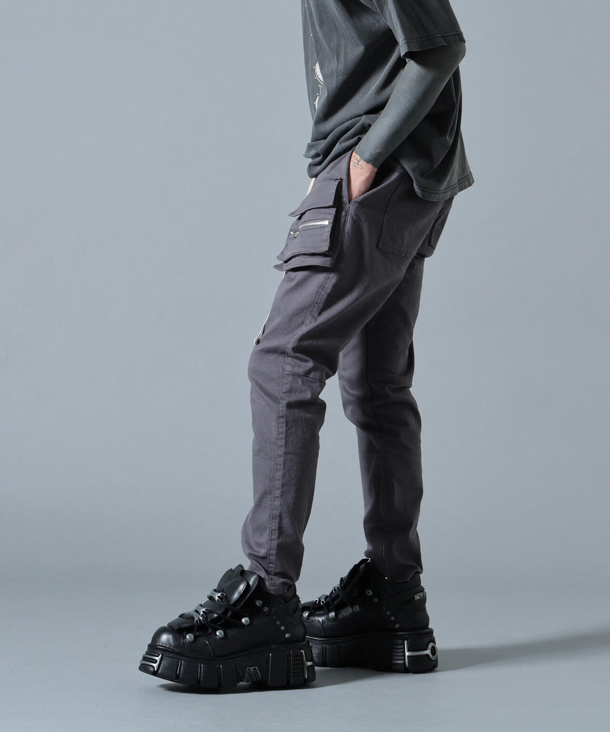 【WEB&DEPOT限定】DankeSchon/ST TWILL FLAP PANTS