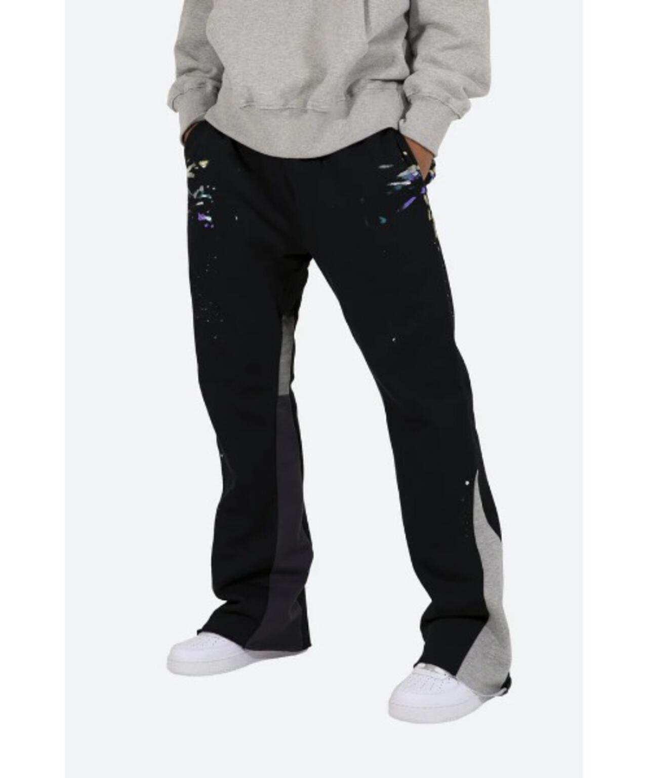 mnml/ミニマル/CONTRAST BOOTCUT SWEATPANTS(M2021-W196/M2022-W608)
