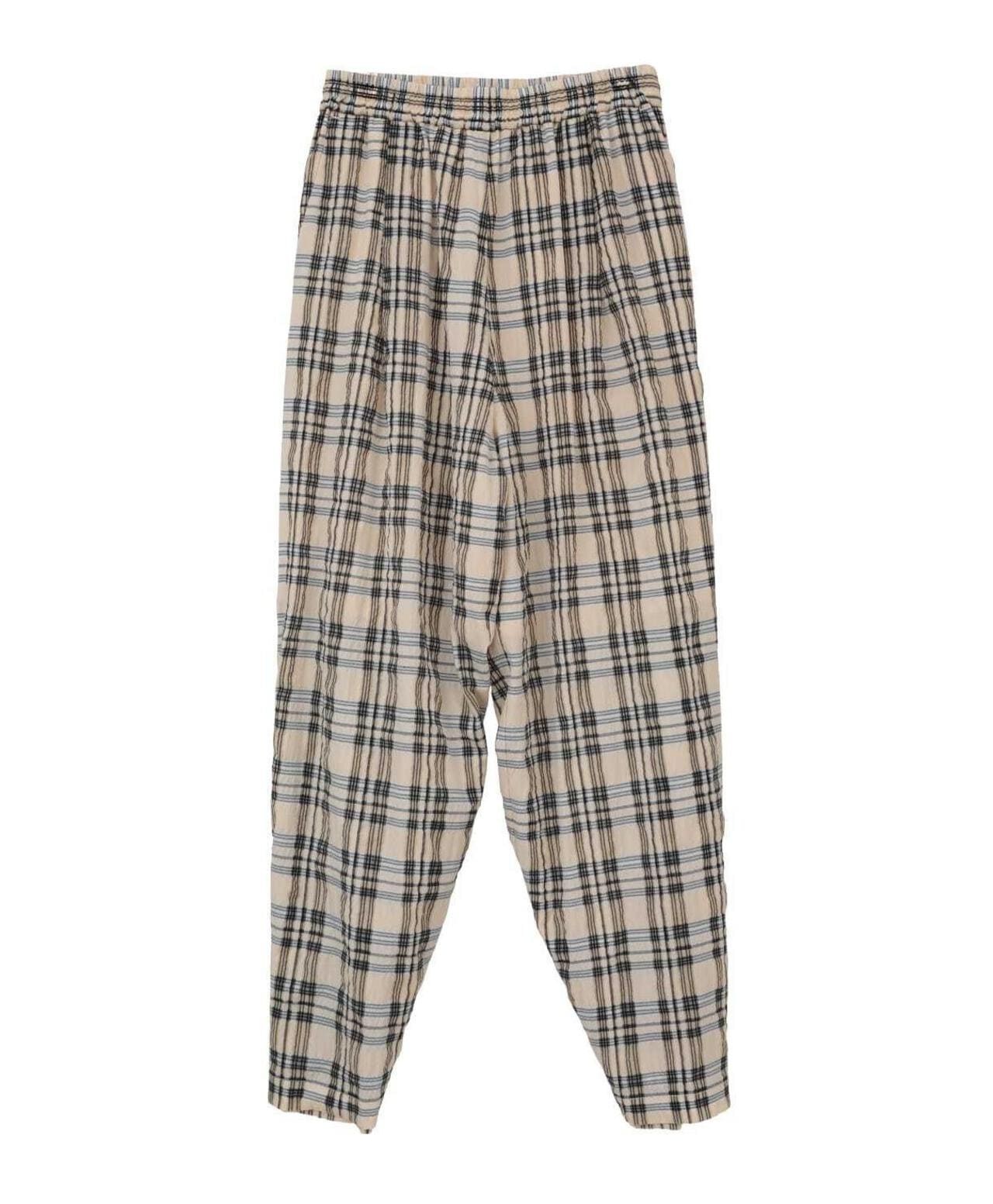 MANOF/マノフ/BELTED GATHER PANTS