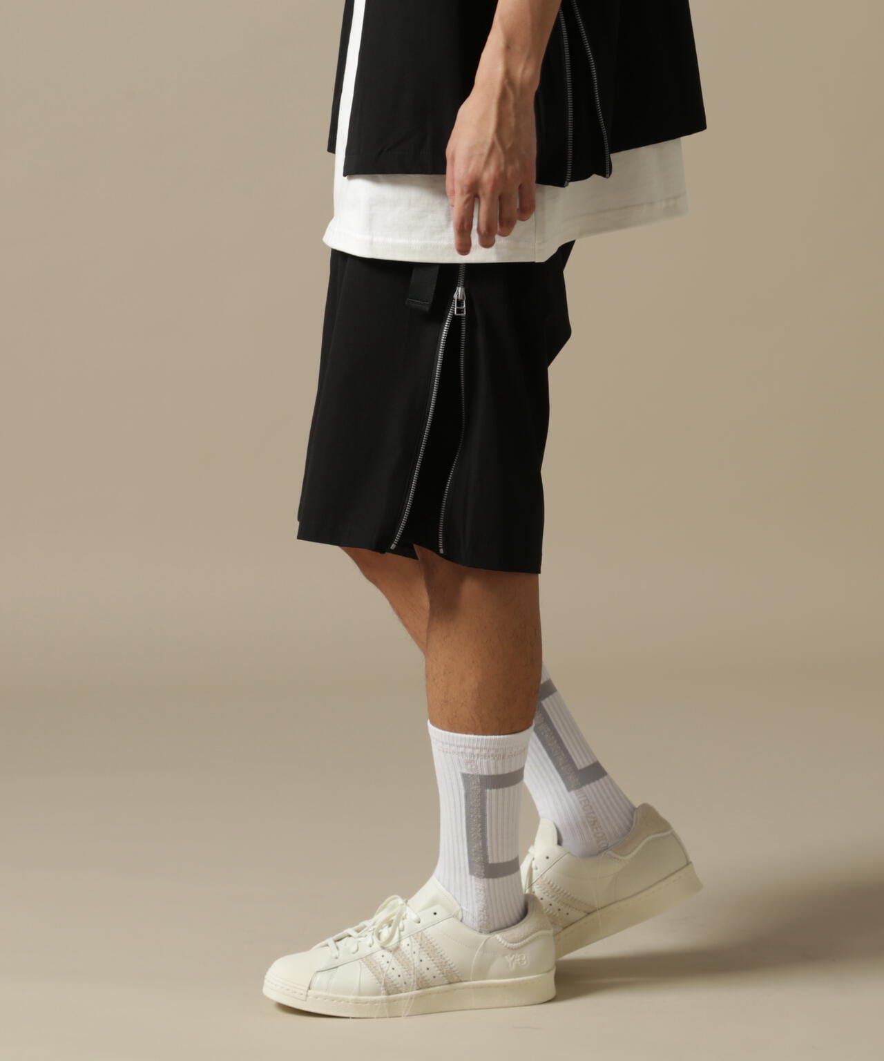 DankeSchon/ダンケシェーン/PREMIUM 撥水SN SIDE ZIP SHORTS