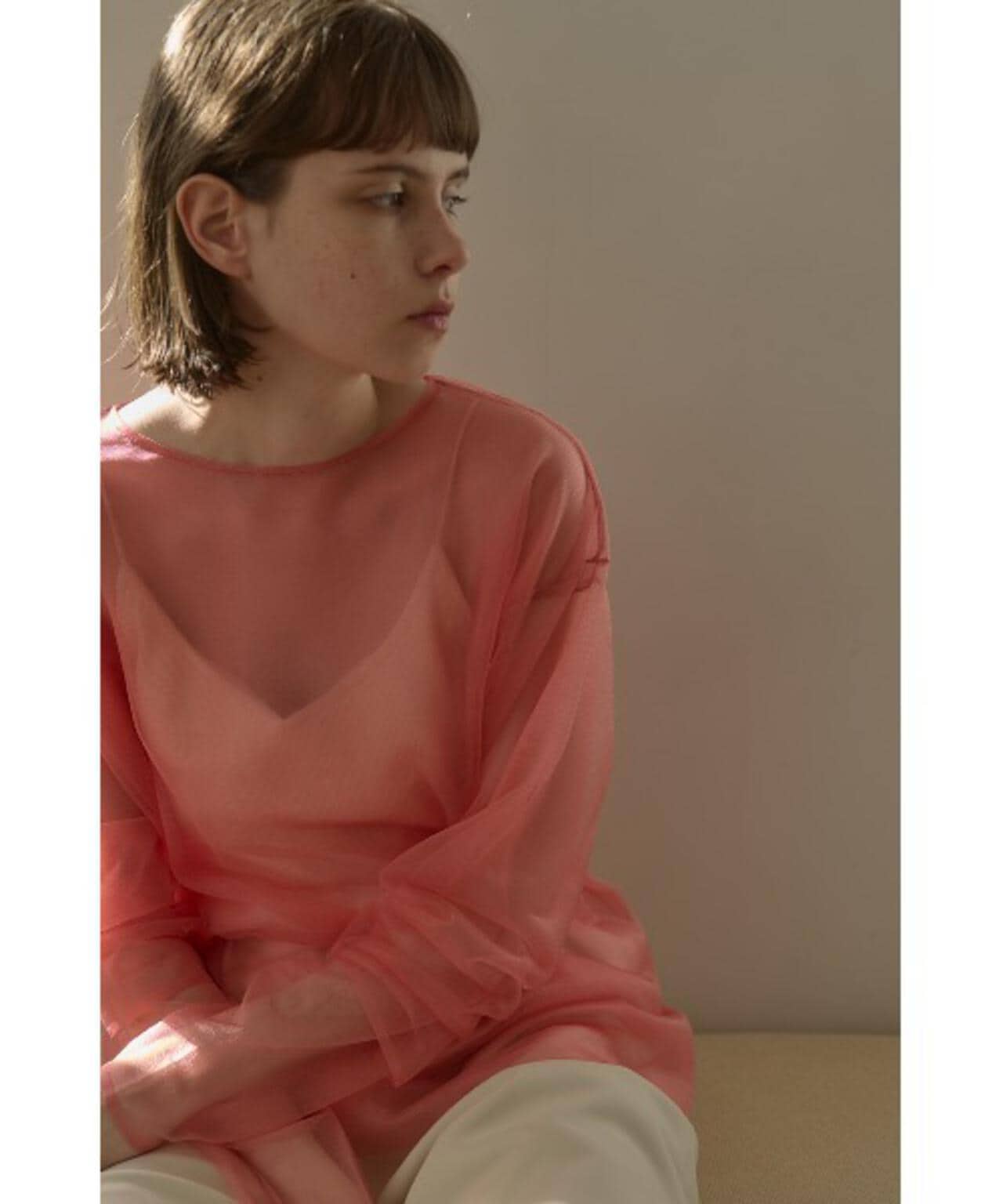 MANOF/マノフ/DOUBLE LAYERED KNIT