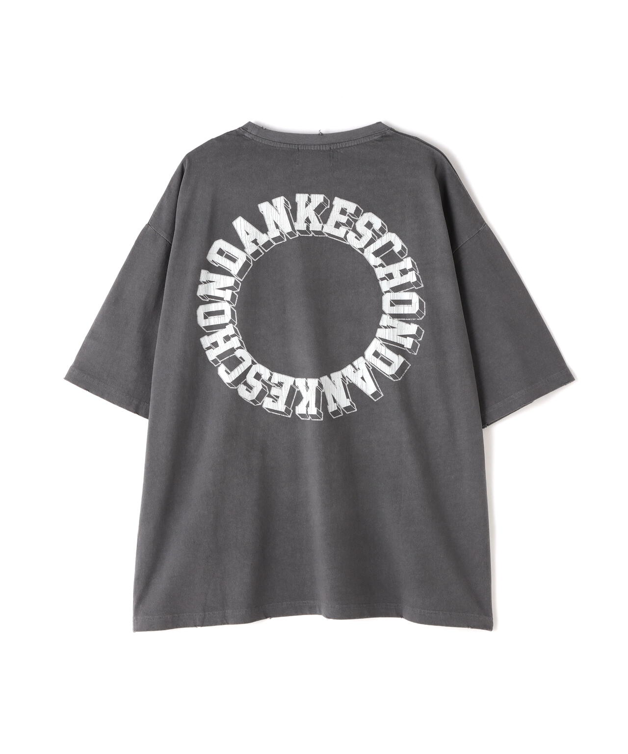 【WEB&DEPOT限定】DankeSchon/活性染CIRCLE S/S Tee