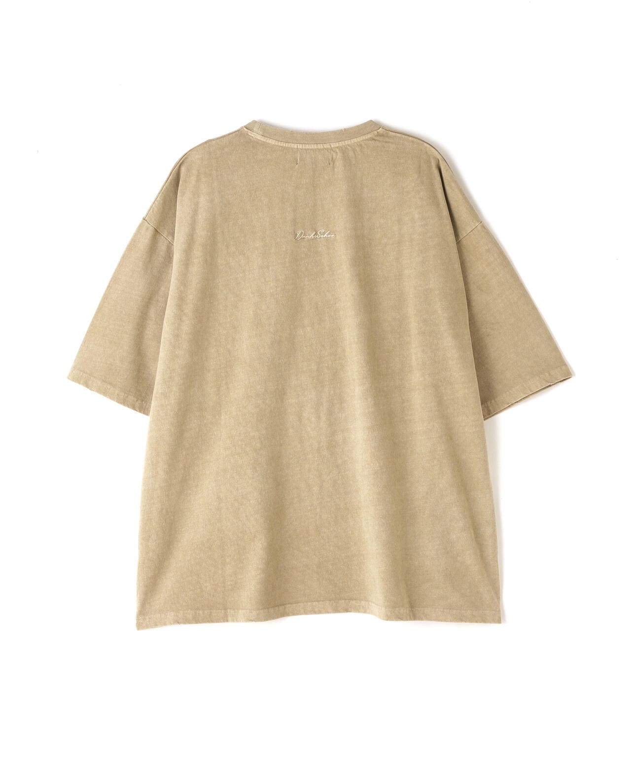 【WEB&DEPOT限定】DankeSchon/ダンケシェーン/活性染ポケット S/S Tee