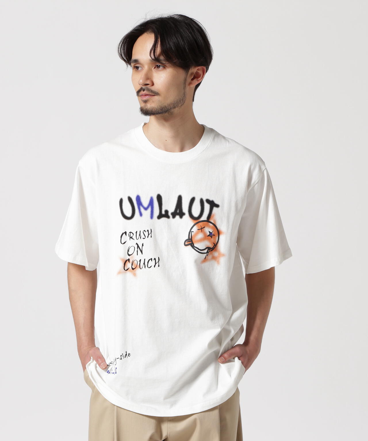 【WEB&DEPOT限定】UMLAUT/ウムラウト/グラフィックTEE