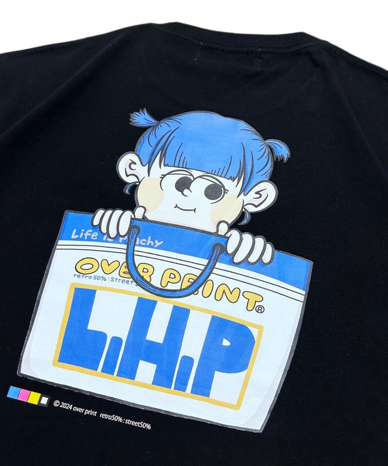overprint/オーバープリント/【LHP EXCLUSIVE】Shopper Tee - ZERO ZERO HERO