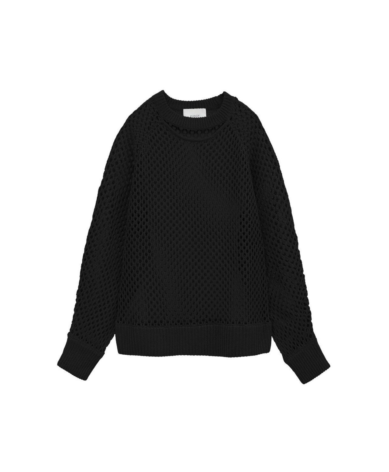 MANOF/マノフ/MESH KNIT TOPS