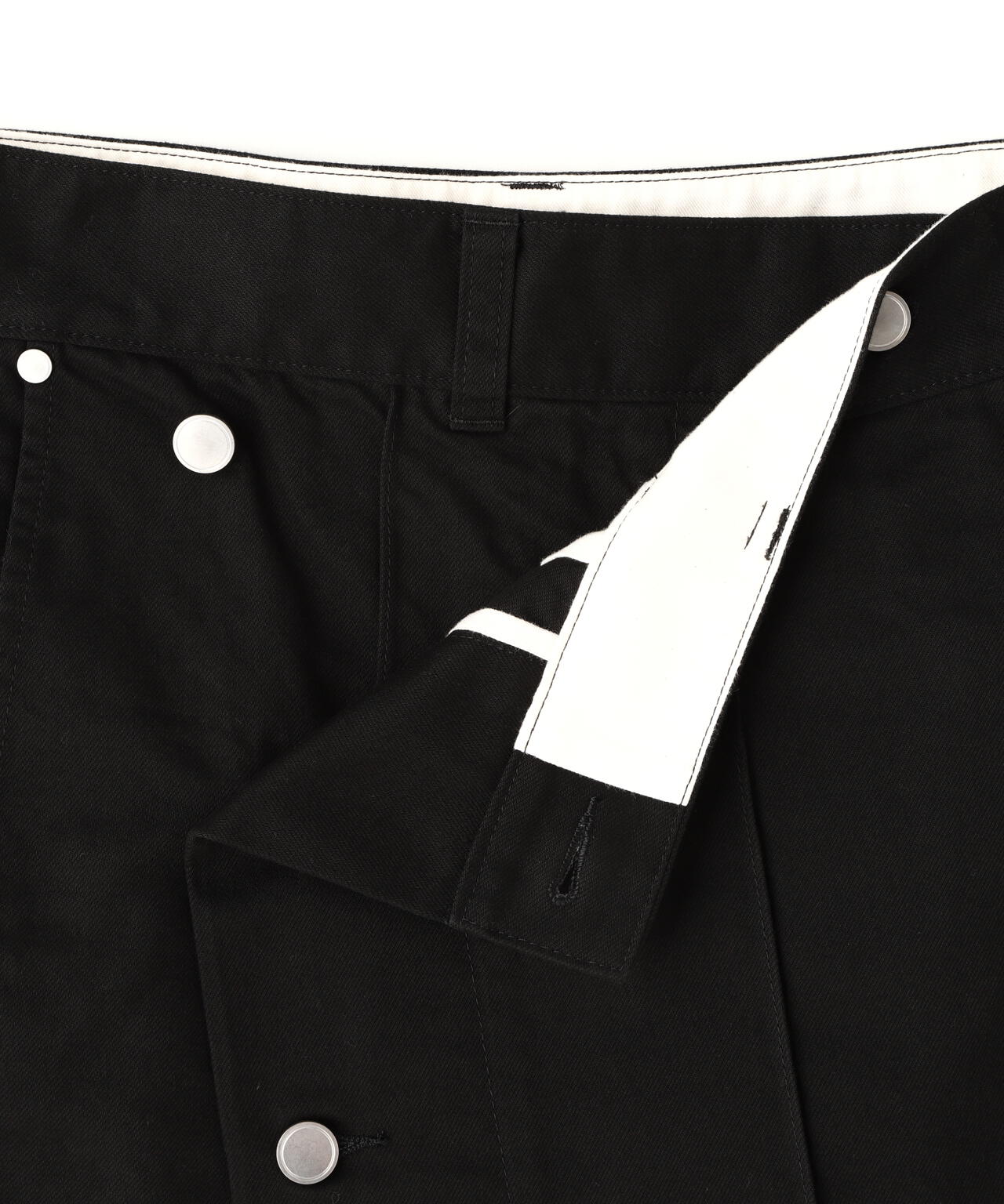 VOLTAGE CONTROL FILTER/ヴォルテージコントロールフィルター/MODIFIED CHINO WRAP SKIRT