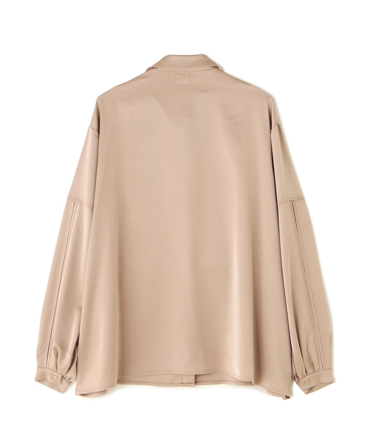 MANOF/マノフ/OUT POCKET SATIN SHIRTS