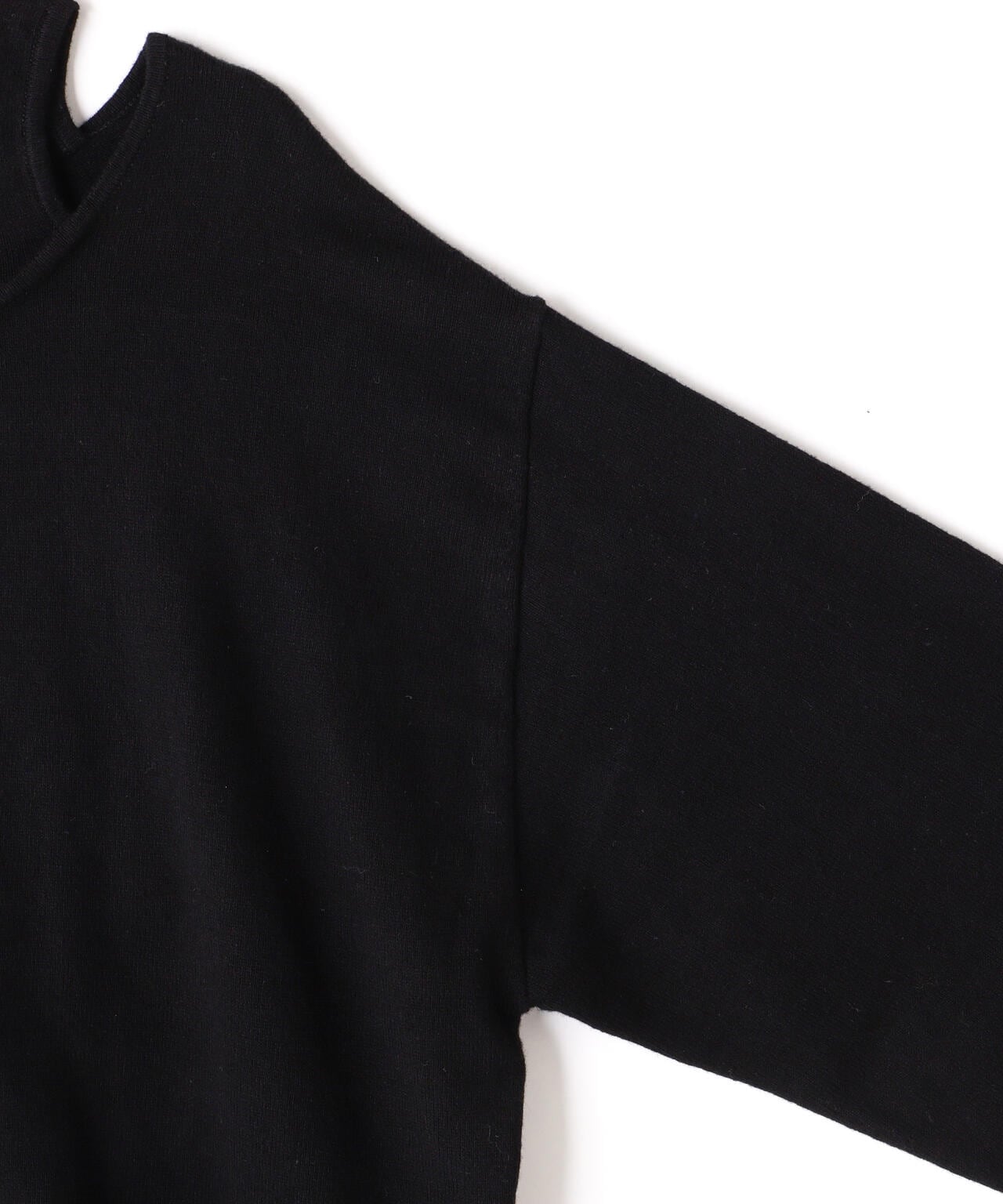 MANOF/マノフ/NECK LAYERED KNIT TOPS