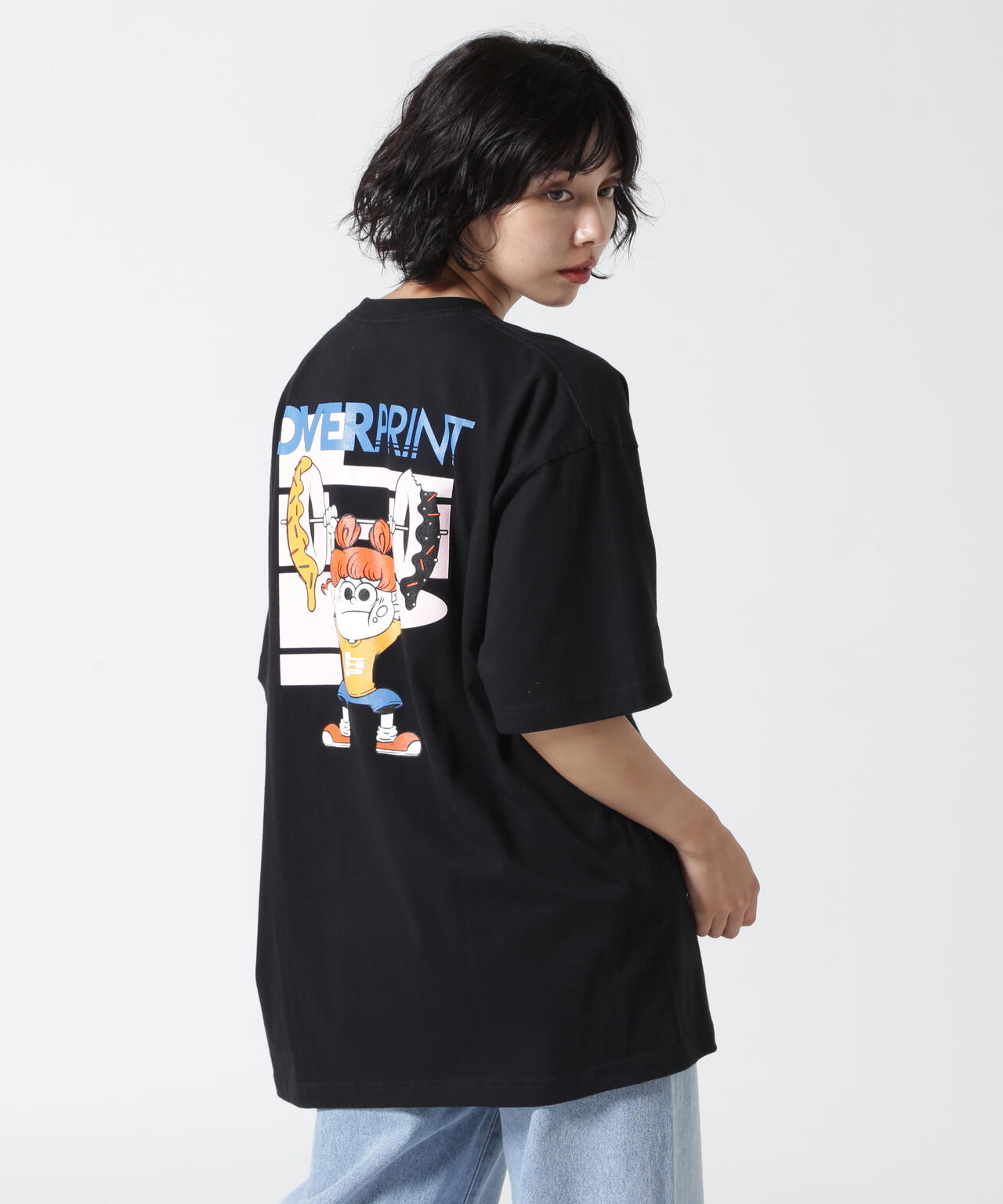 overprint/オーバープリント/DONUTS TEE
