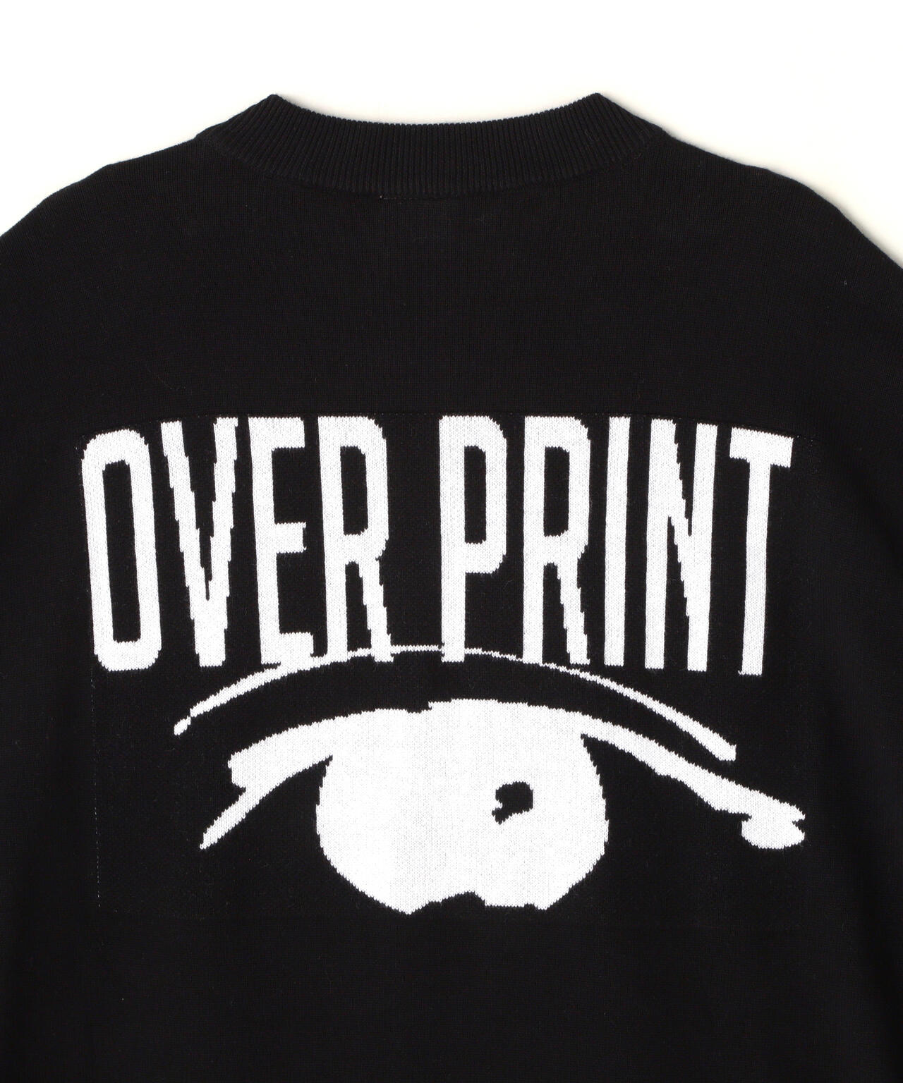 overprint/オーバープリント/EYE COTTON KNIT
