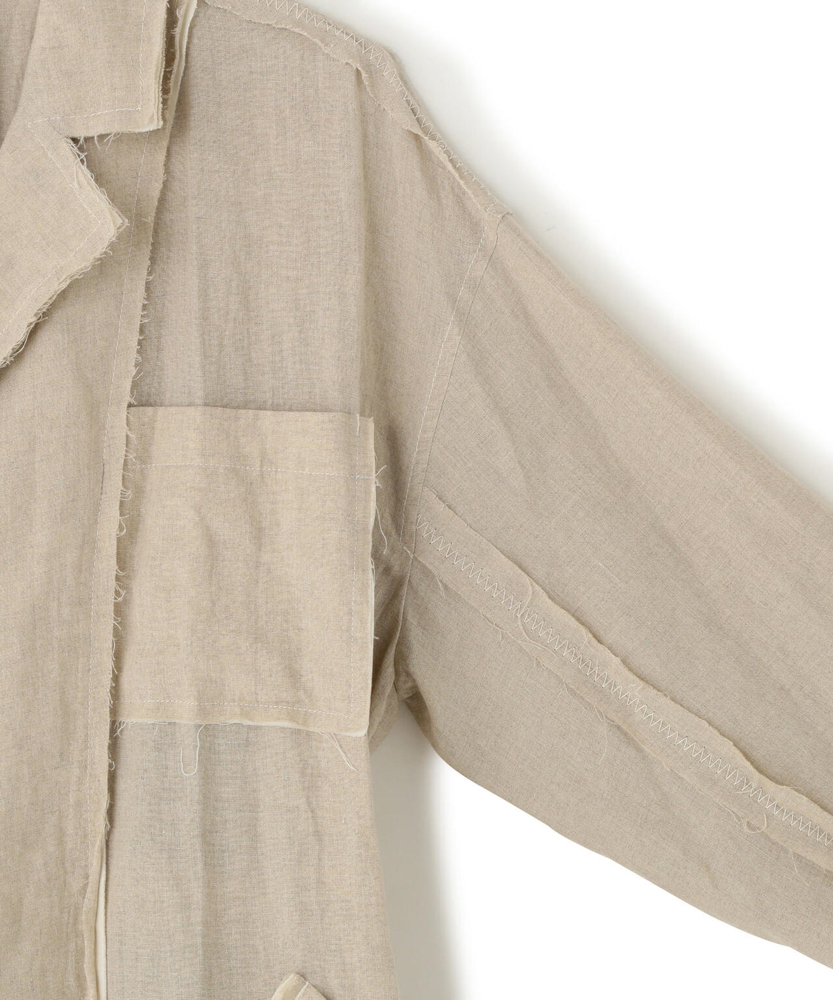 VOLTAGE CONTROL FILTER/ヴォルテージコントロールフィルター/Linen Tielocken Coat