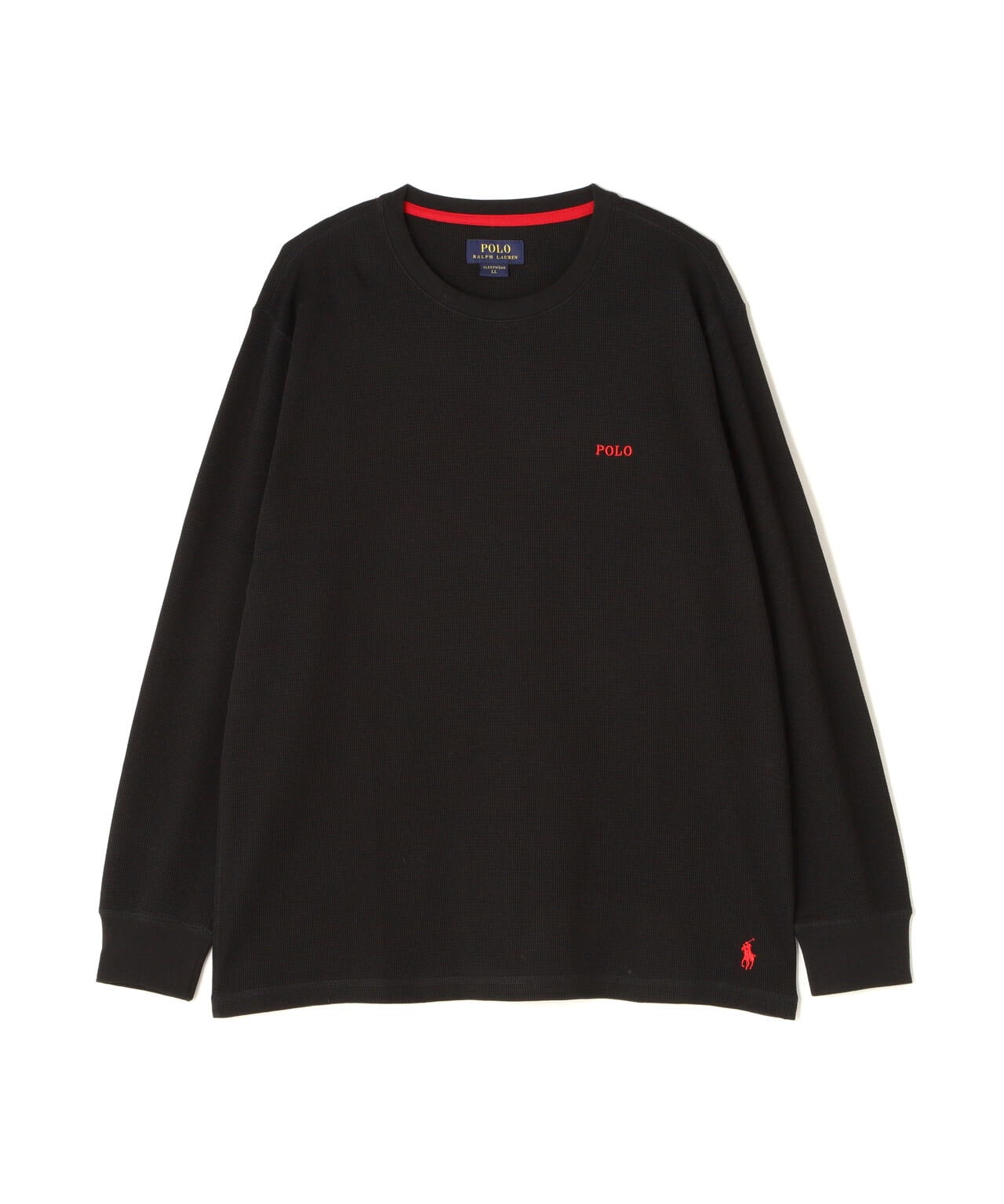 POLO RALPH LAUREN/ポロラルフローレン/WAFFLE CREW NECK LONG SLEEVE