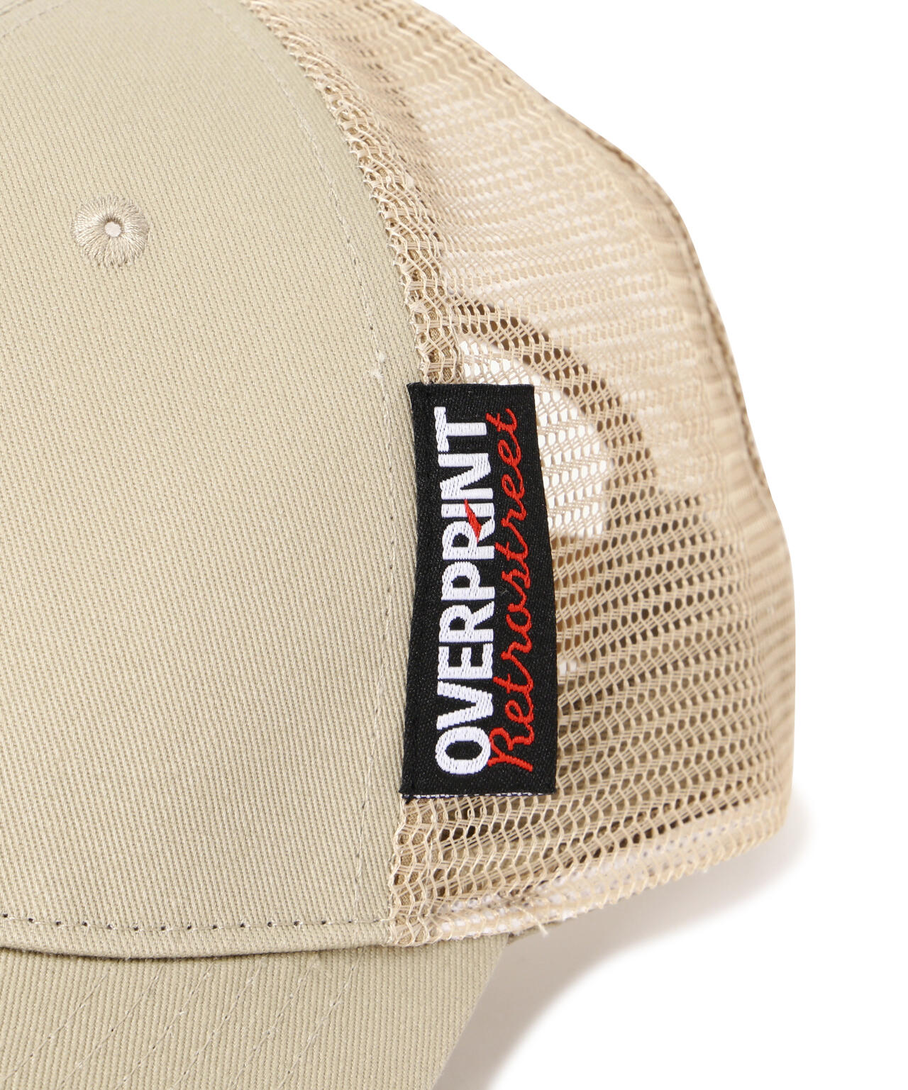 overprint/オーバープリント/MESH CAP
