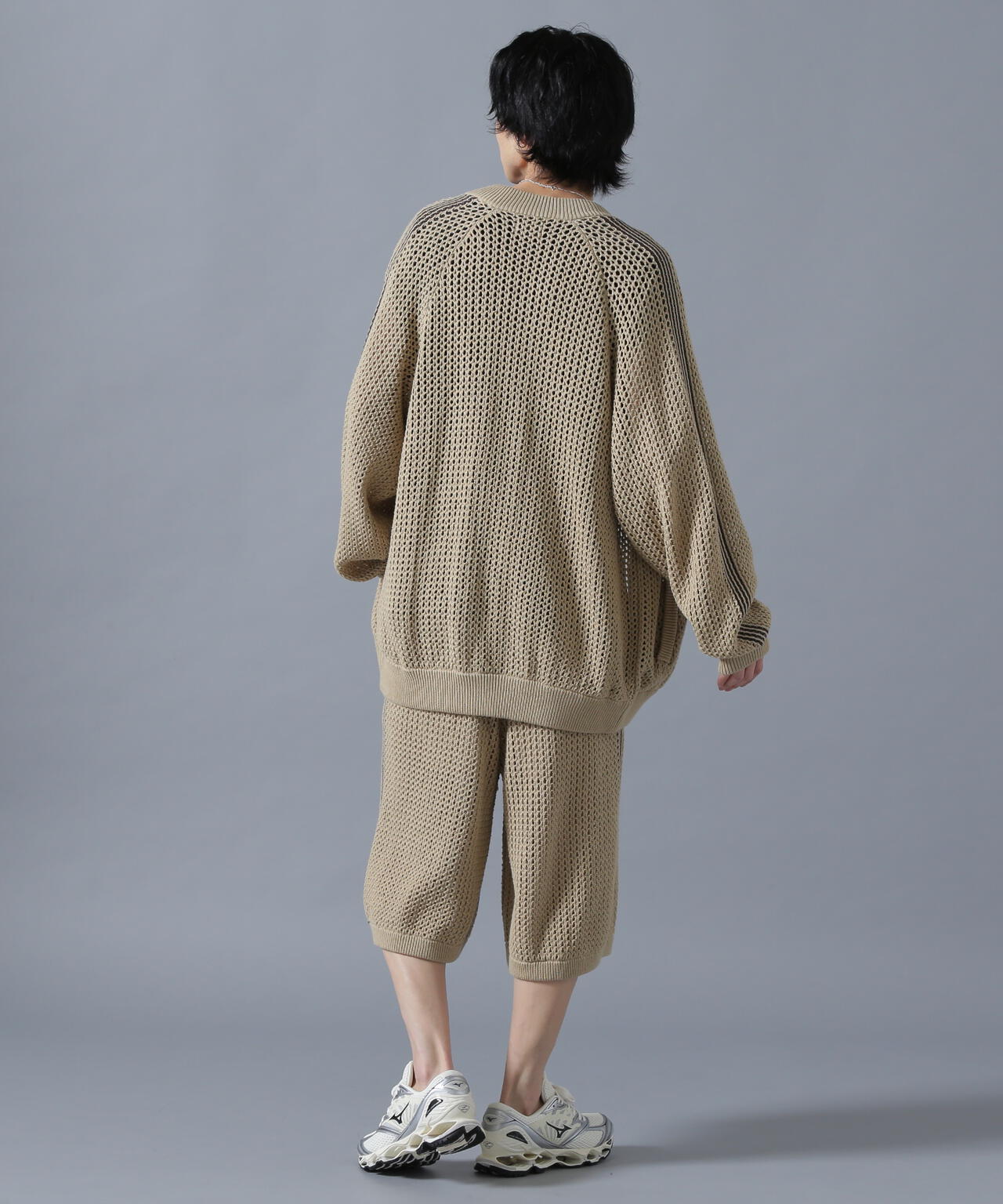 DankeSchon/ダンケシェーン/MESHKNIT SHORTS